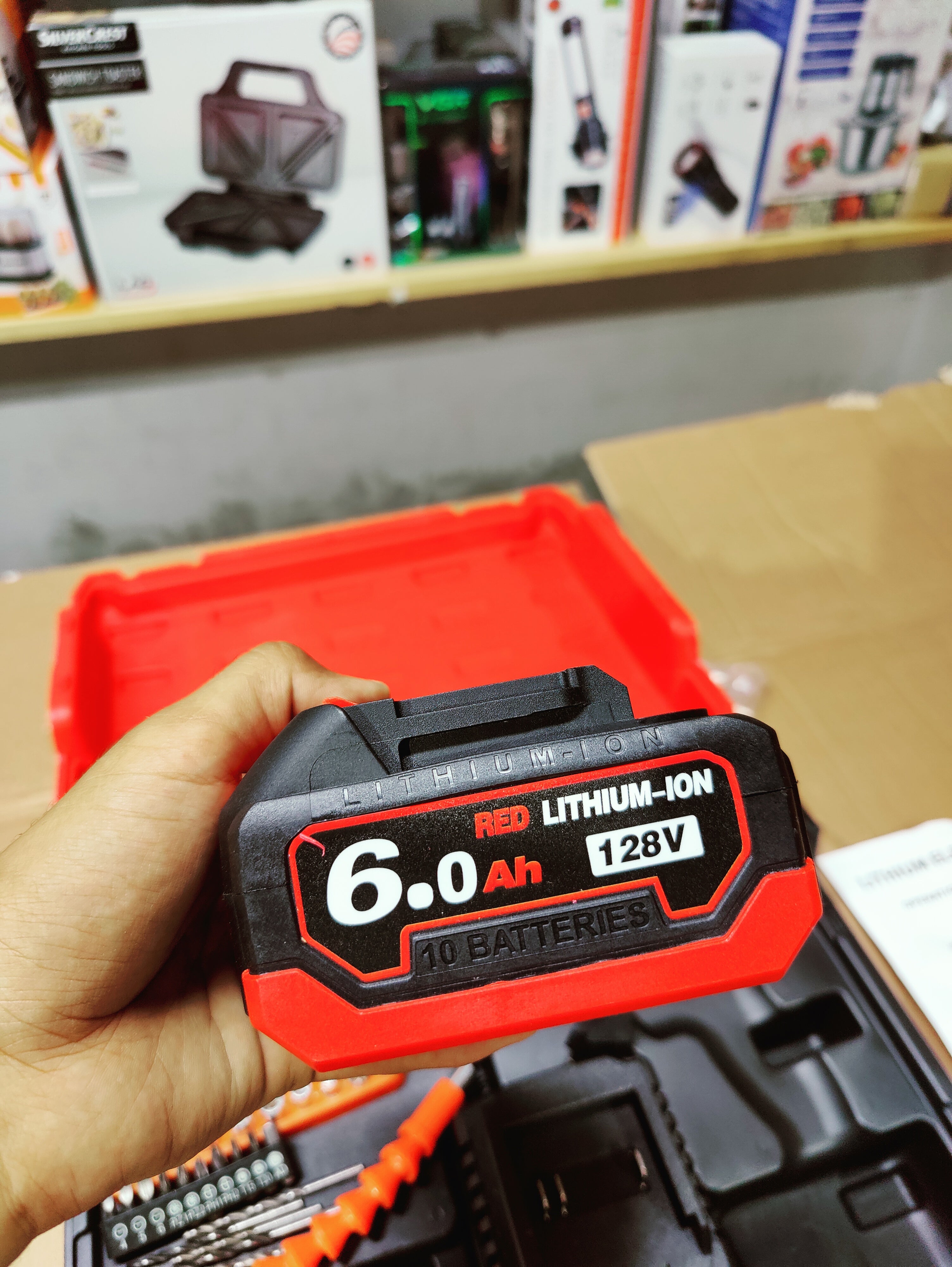 Milwaukee 128V Cordless Screwdriver & Power Tool Set with Storage Case