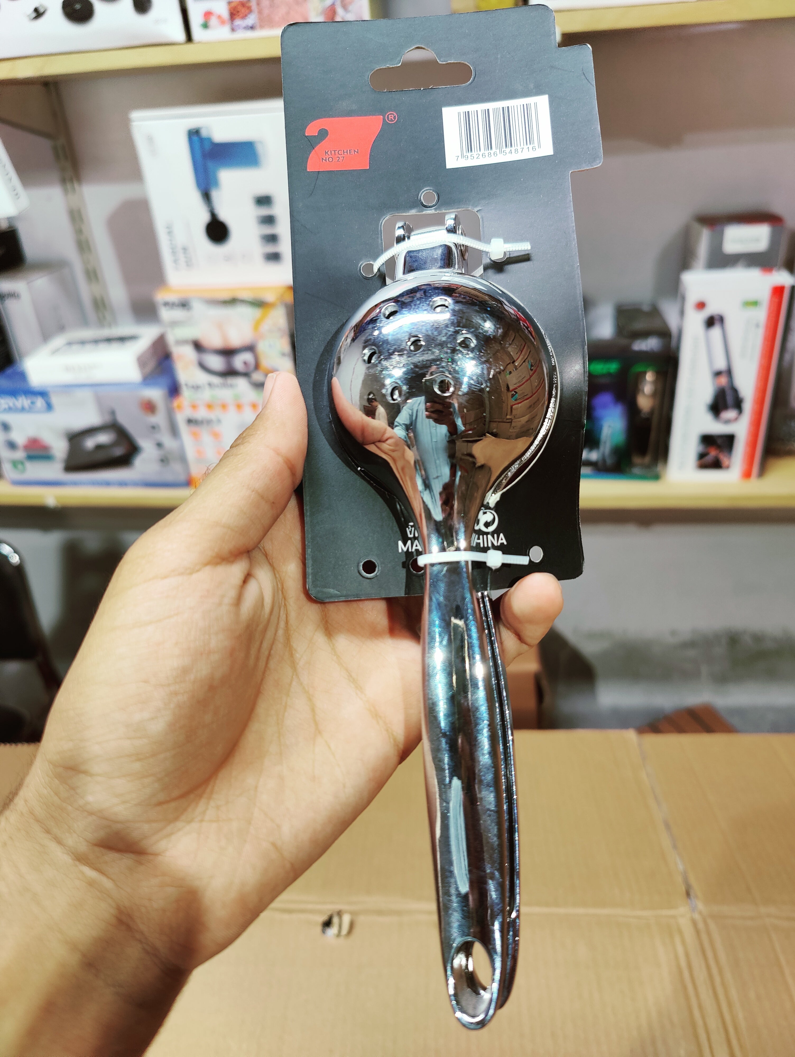 Wellmes Lemon Squeezer Stainless Steel