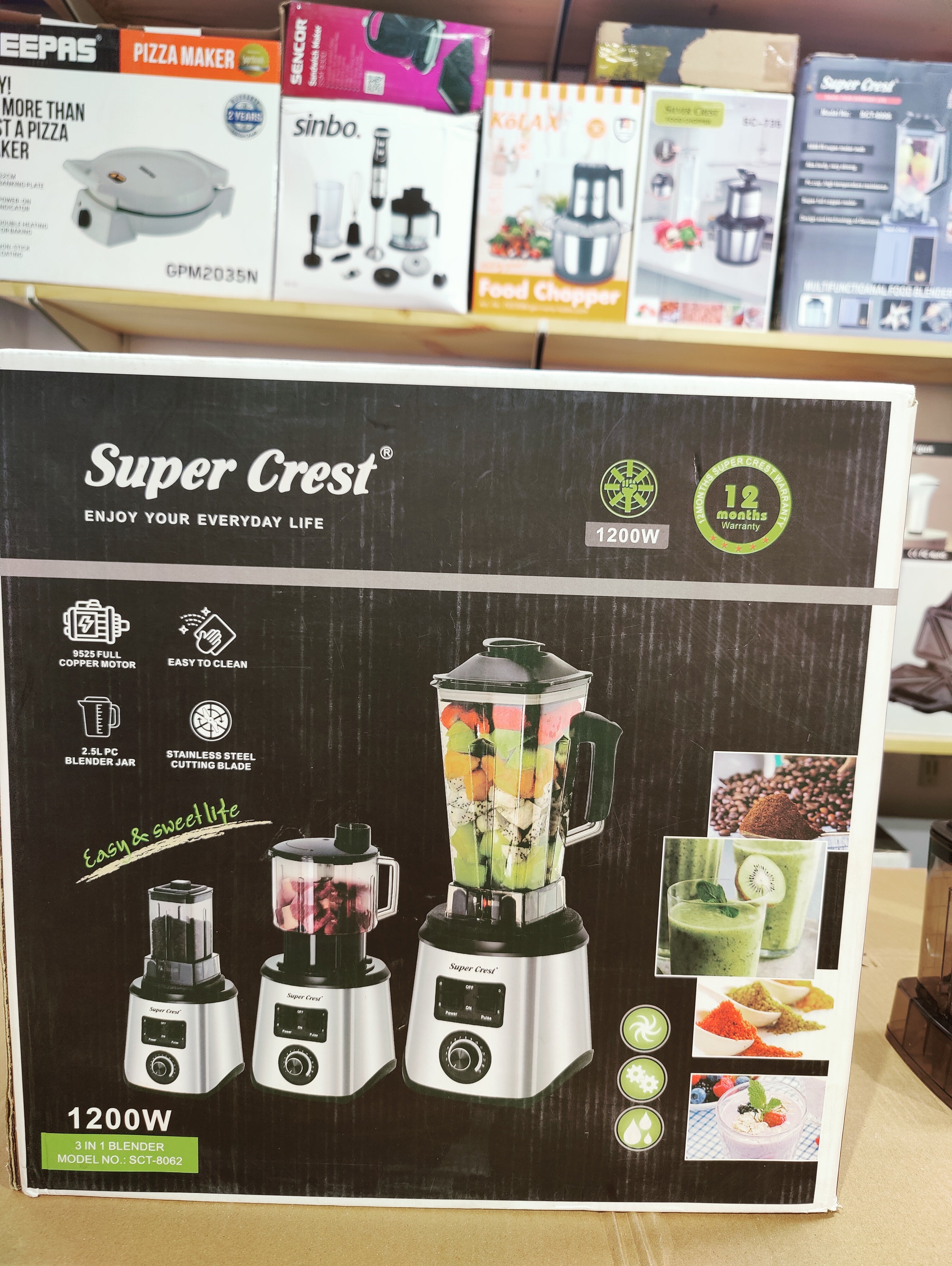 Super Crest 3in 1 Blender Sct-8062