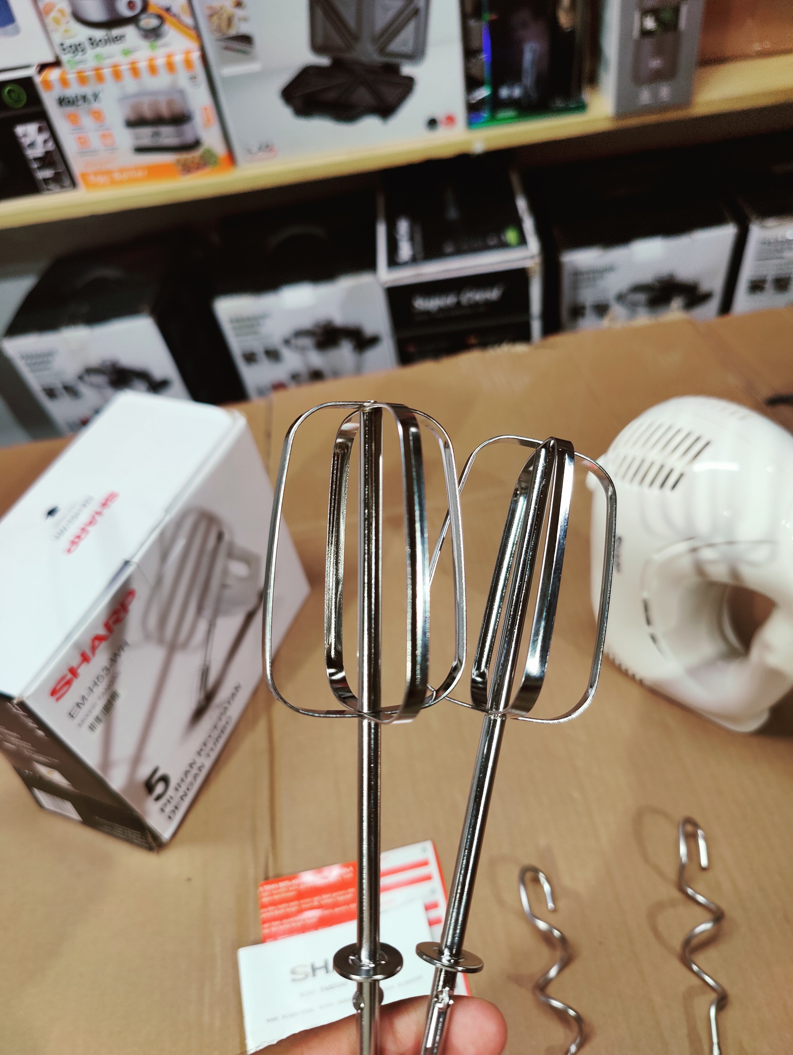 Sharp Hand Mixer EM-H53-WH