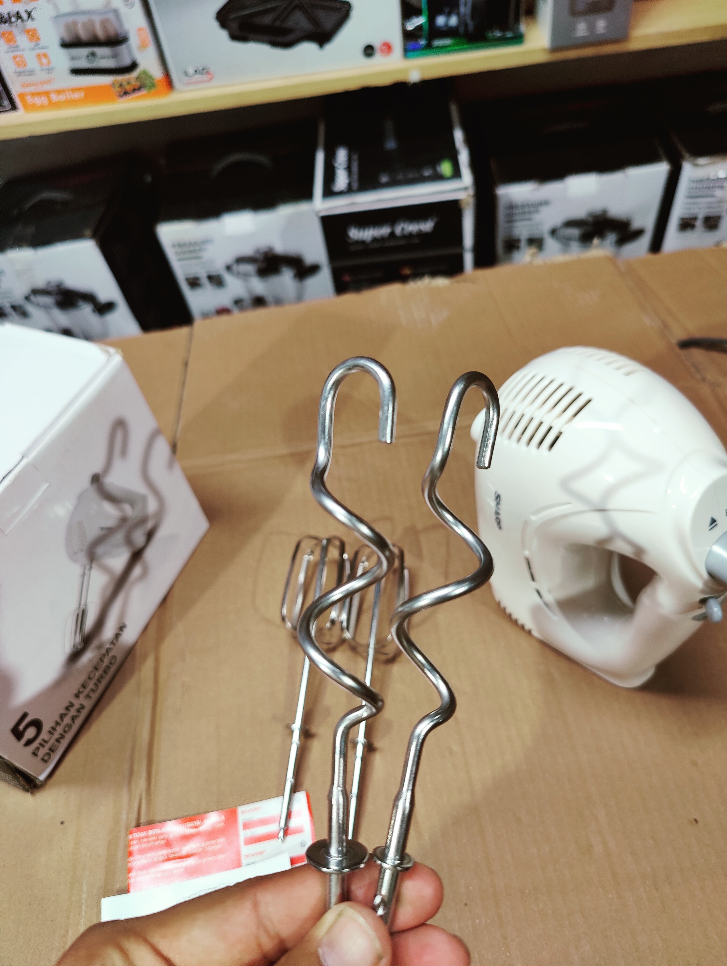 Sharp Hand Mixer EM-H53-WH