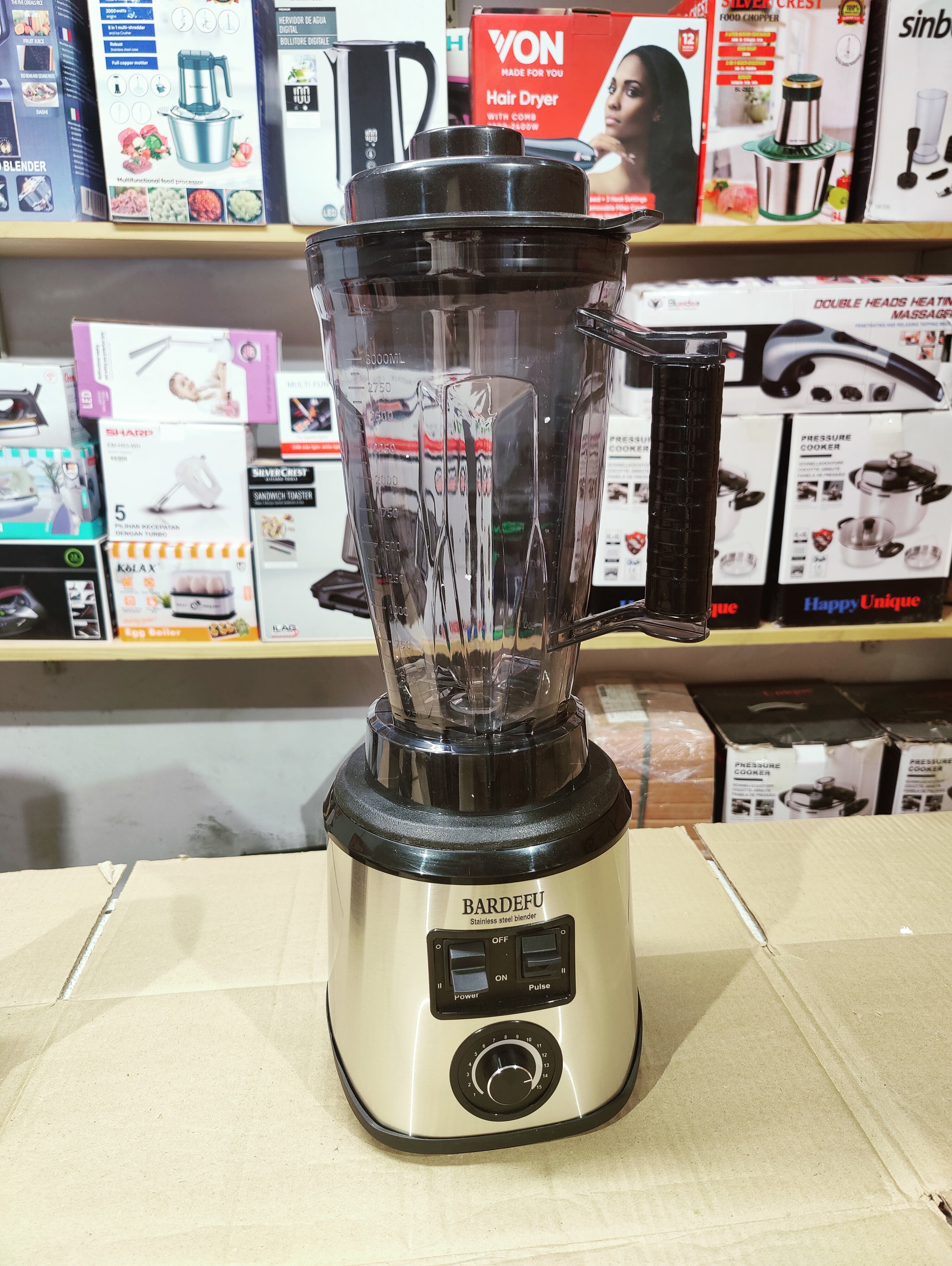 BARDEFU 3 in 1 Blender- Chopper & Grinder -Model 5052
