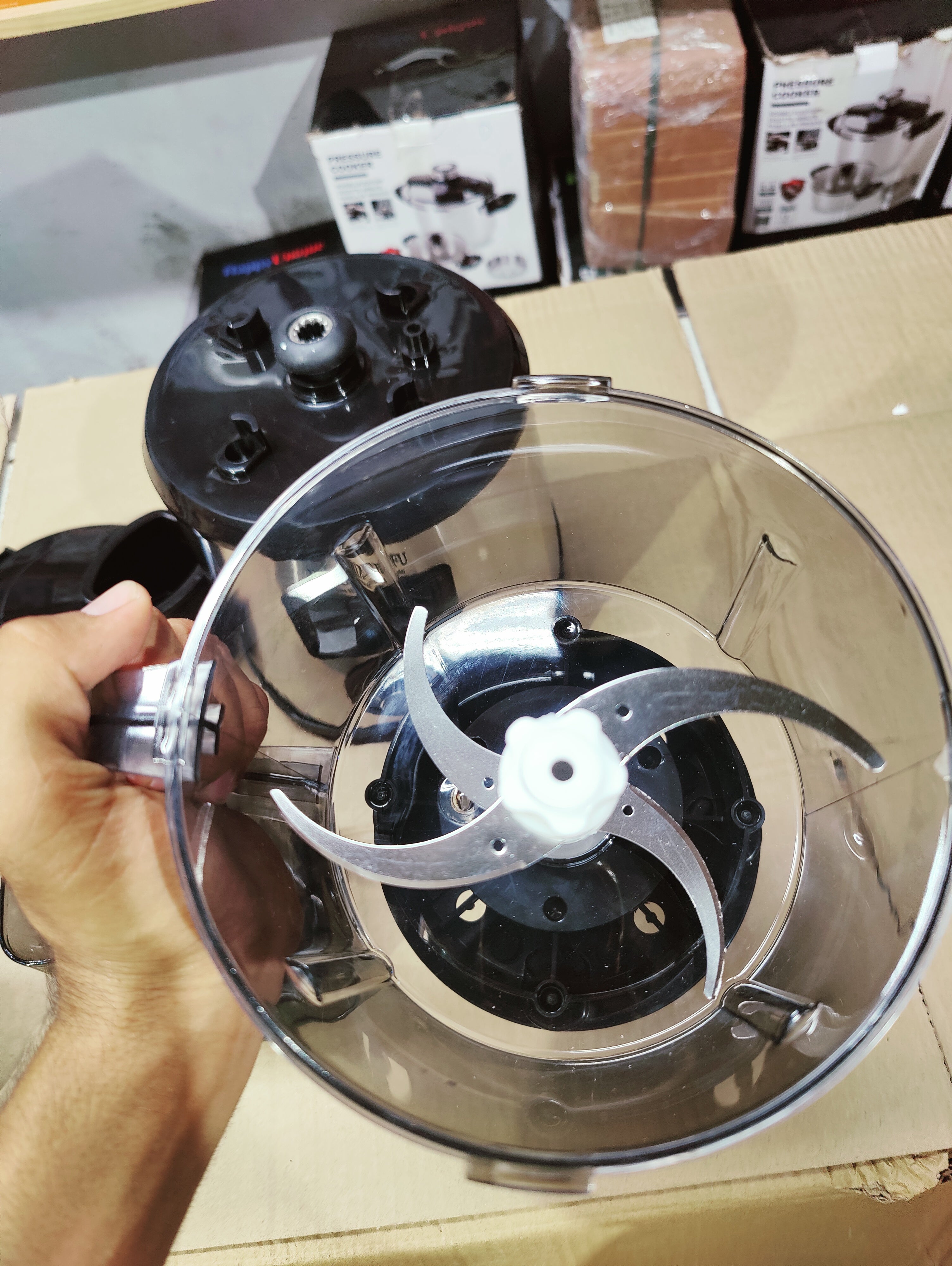 BARDEFU 3 in 1 Blender- Chopper & Grinder -Model 5052