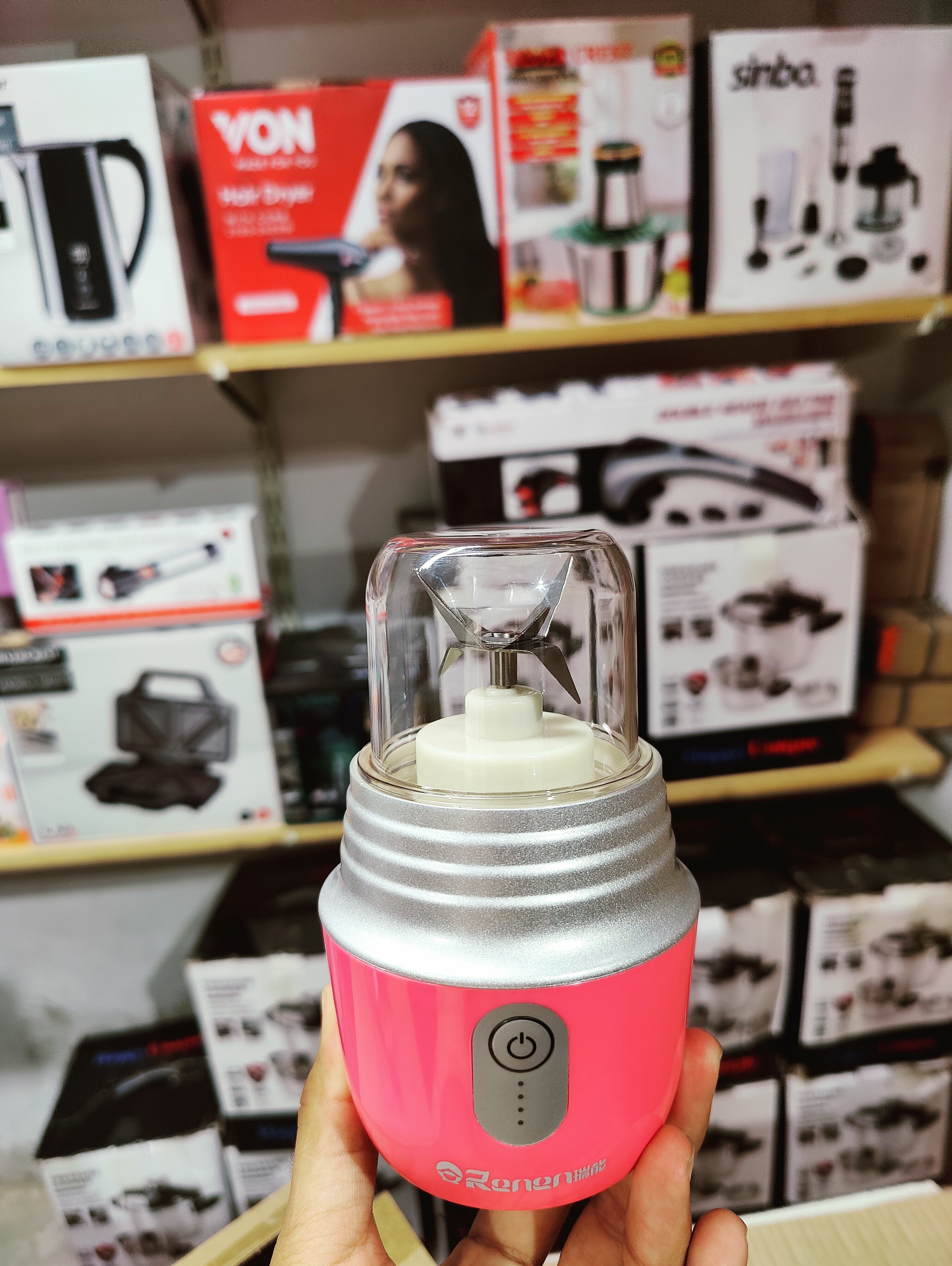 Imported Rechargeable Portable 420ml Blender
