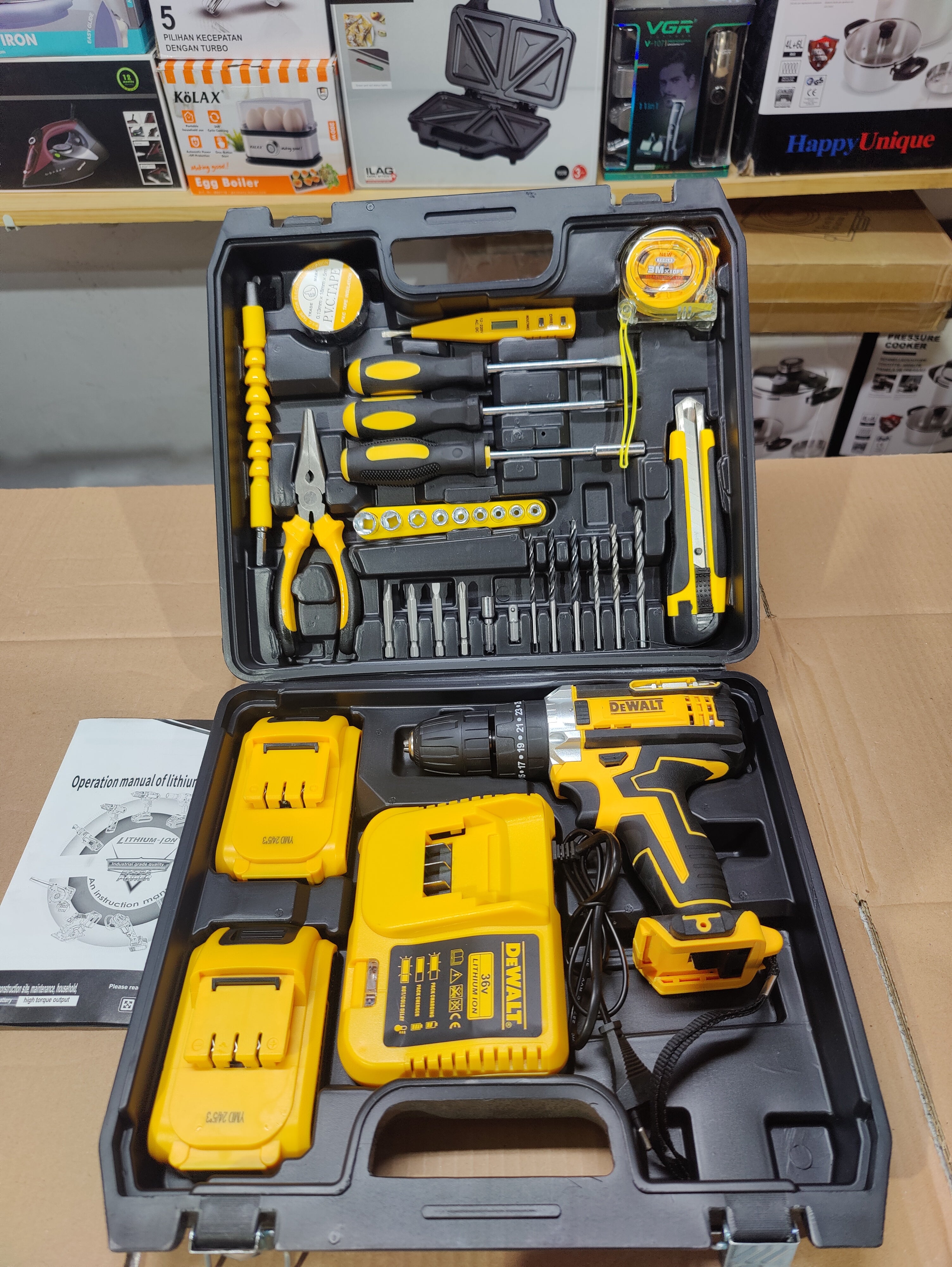 Dewalt 36v Drill Machine Set