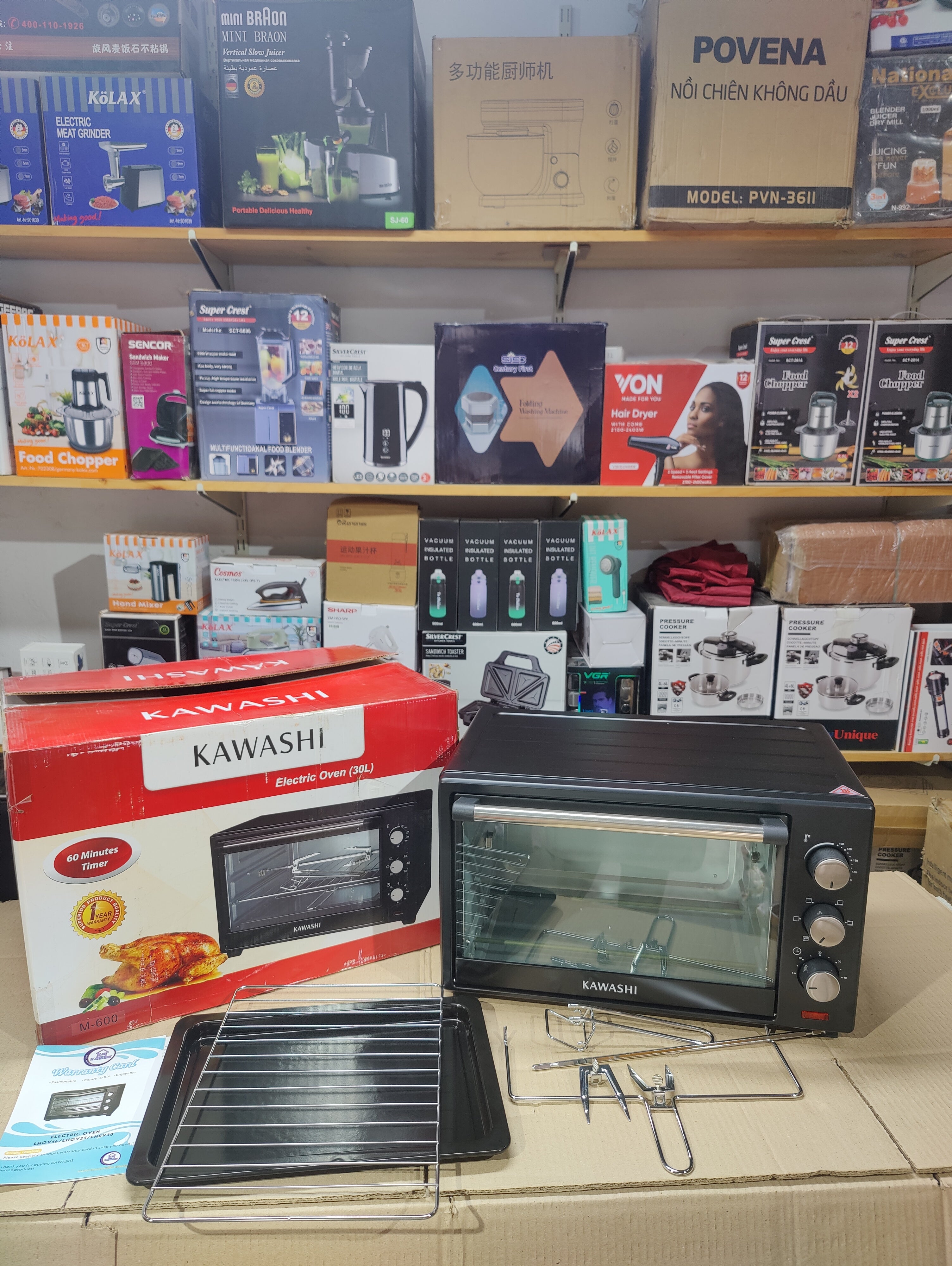 KAWASHI Electric Oven - 30 Litre