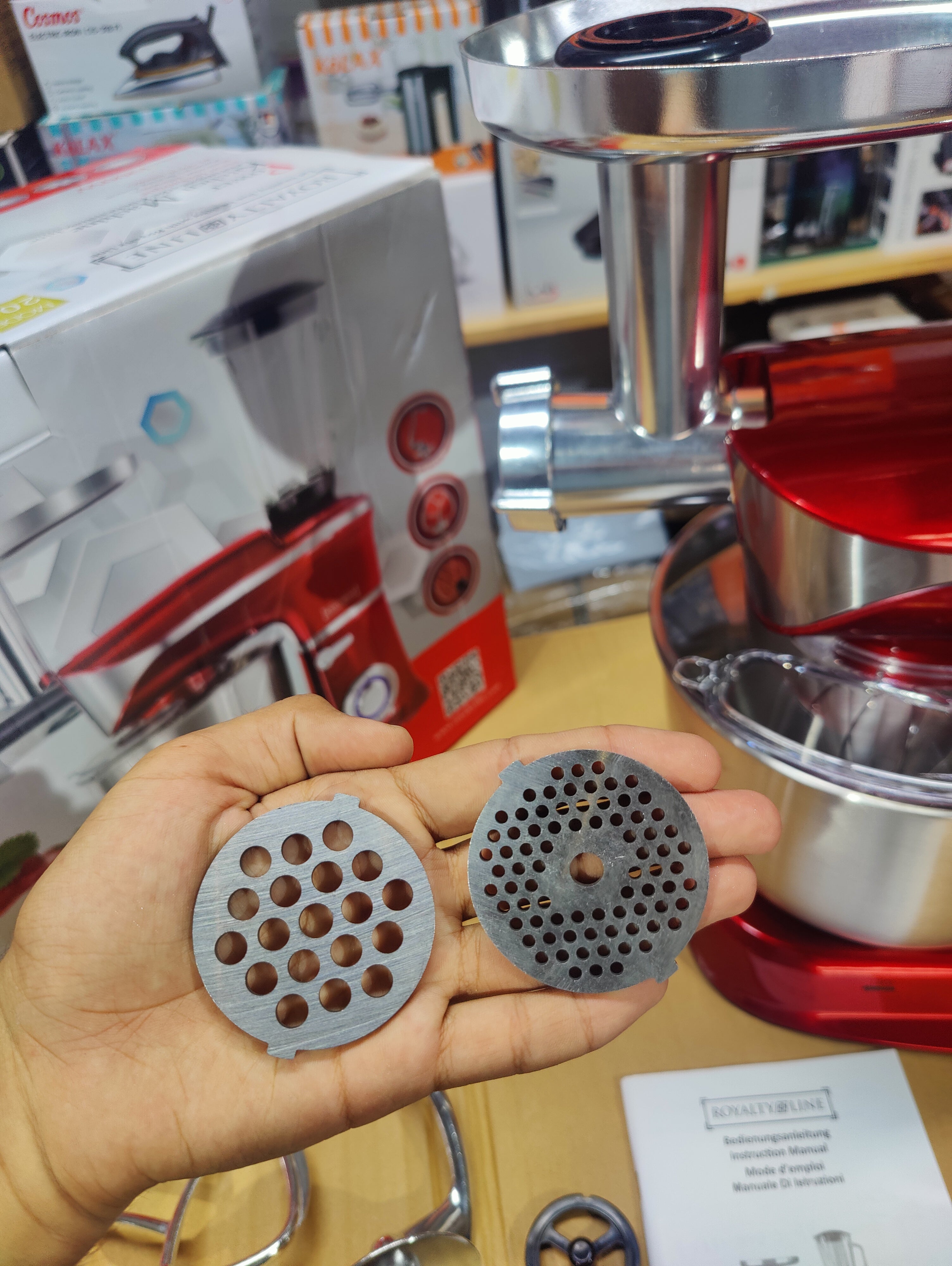 Royalty Line 6.5L 3-in-1 Stand Mixer & Kitchen Machine