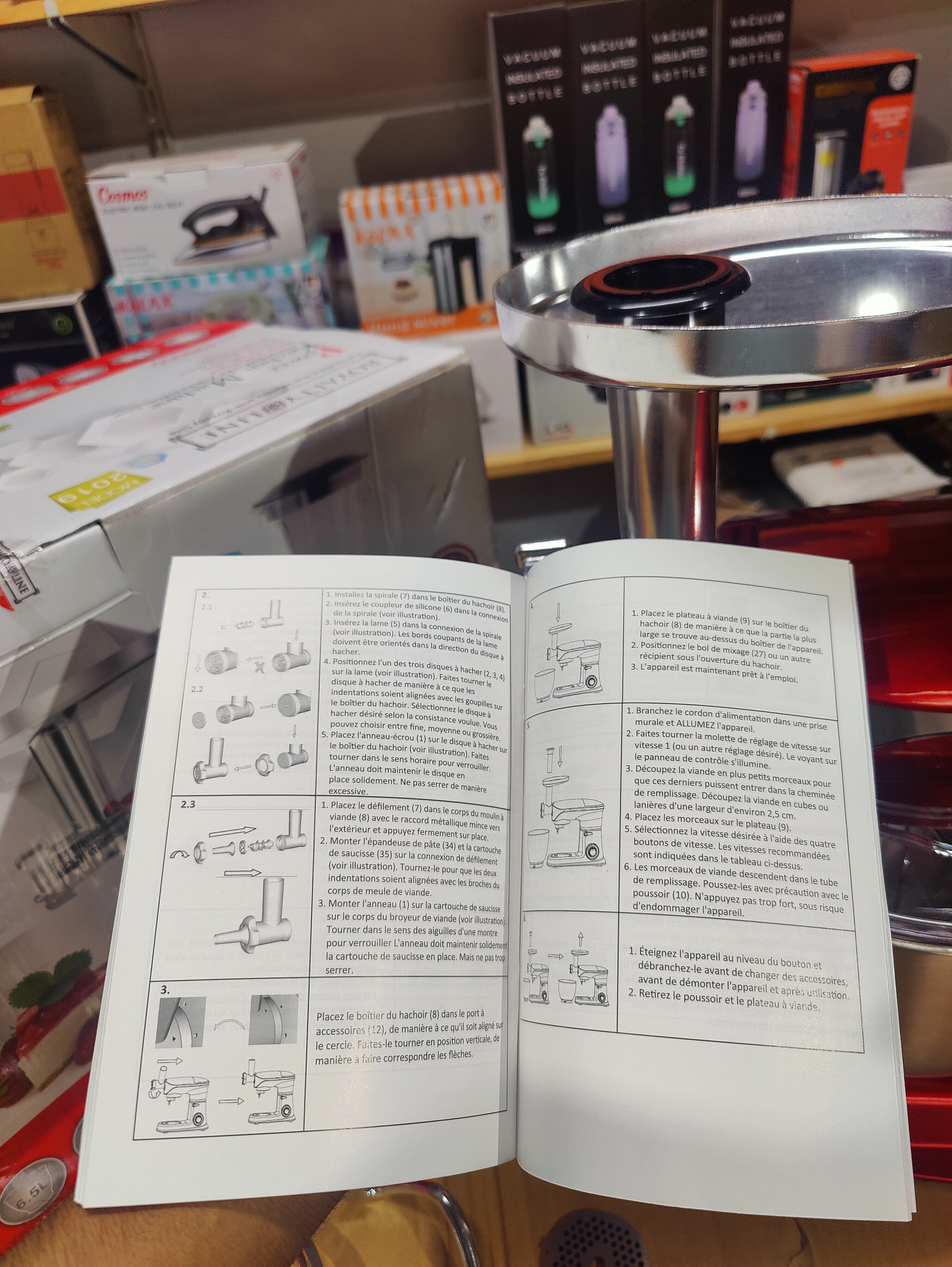 Royalty Line 6.5L 3-in-1 Stand Mixer & Kitchen Machine