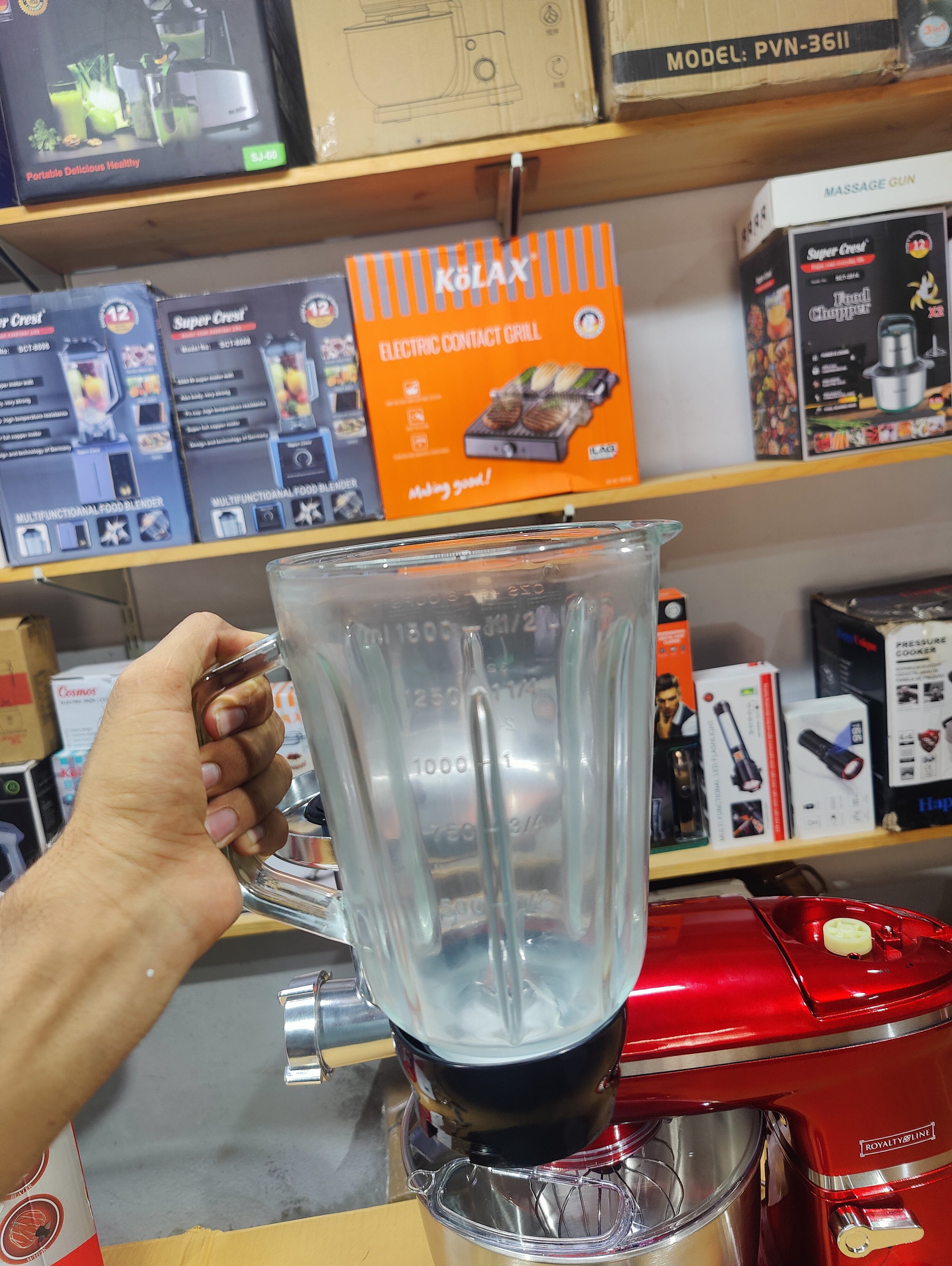 Royalty Line 6.5L 3-in-1 Stand Mixer & Kitchen Machine