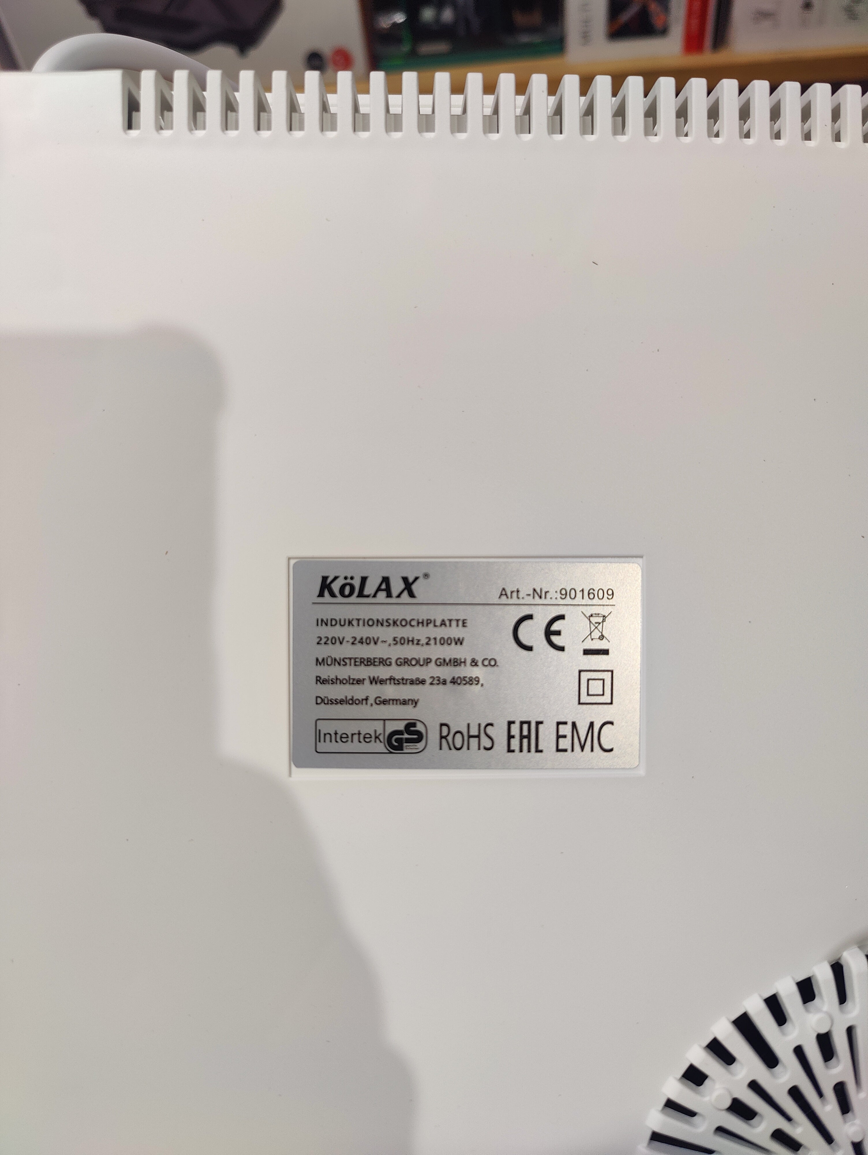 Imported Kolax Induction Cooker - 2100 Watt