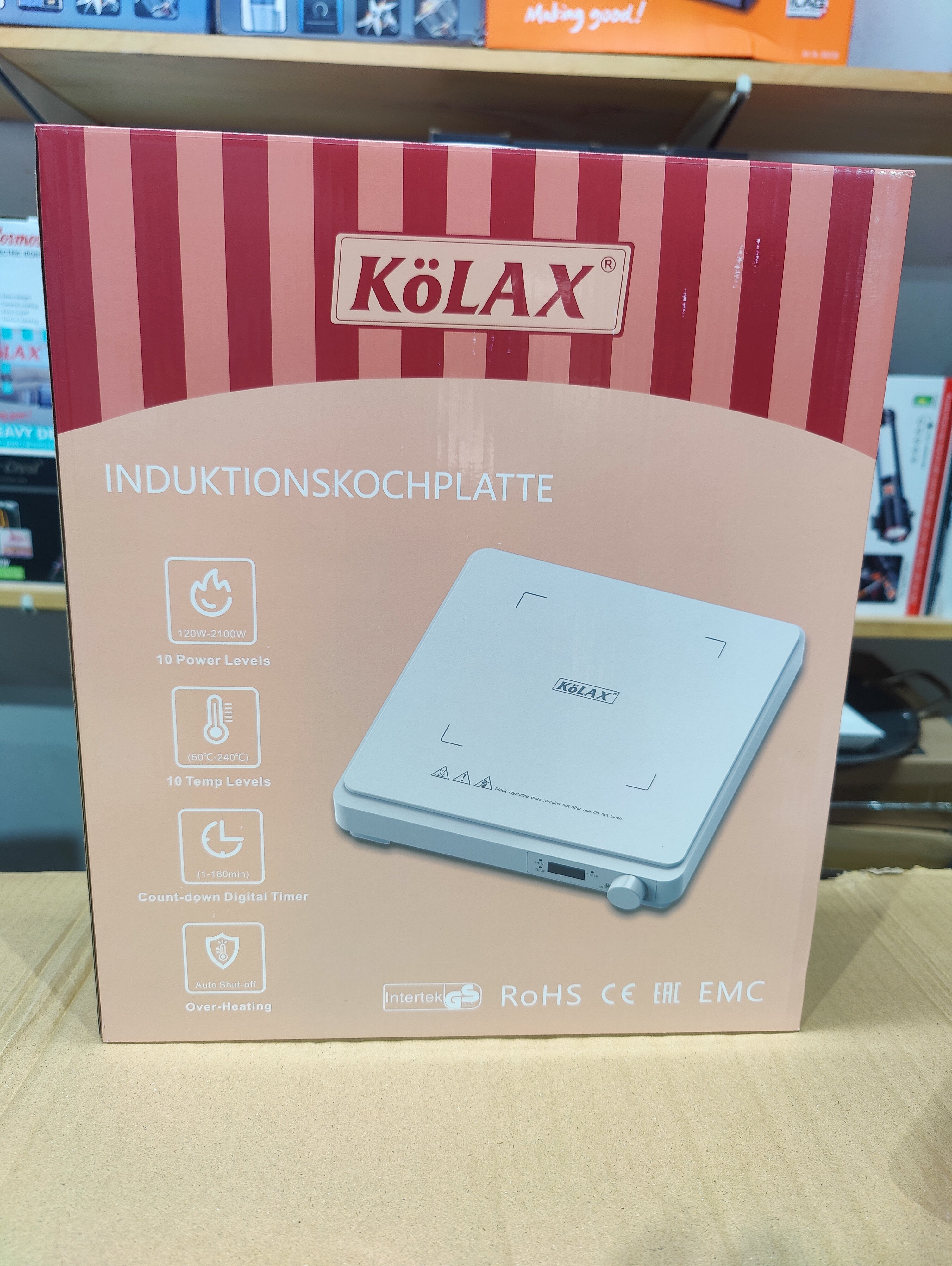 Imported Kolax Induction Cooker - 2100 Watt