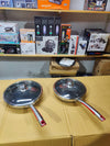 Honeycomb Frypan Laser Crafted Pan with Lid
