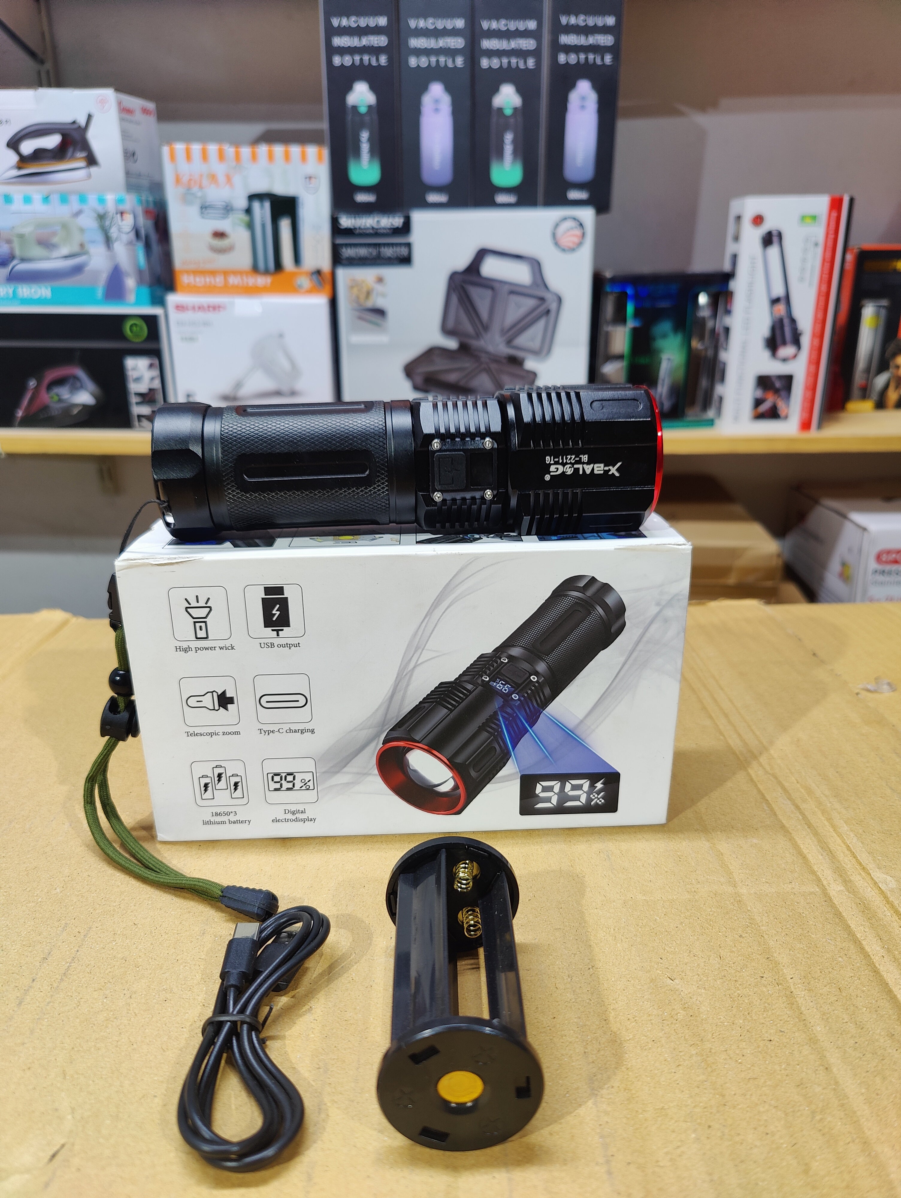Imported Digital Flash light (Torch )