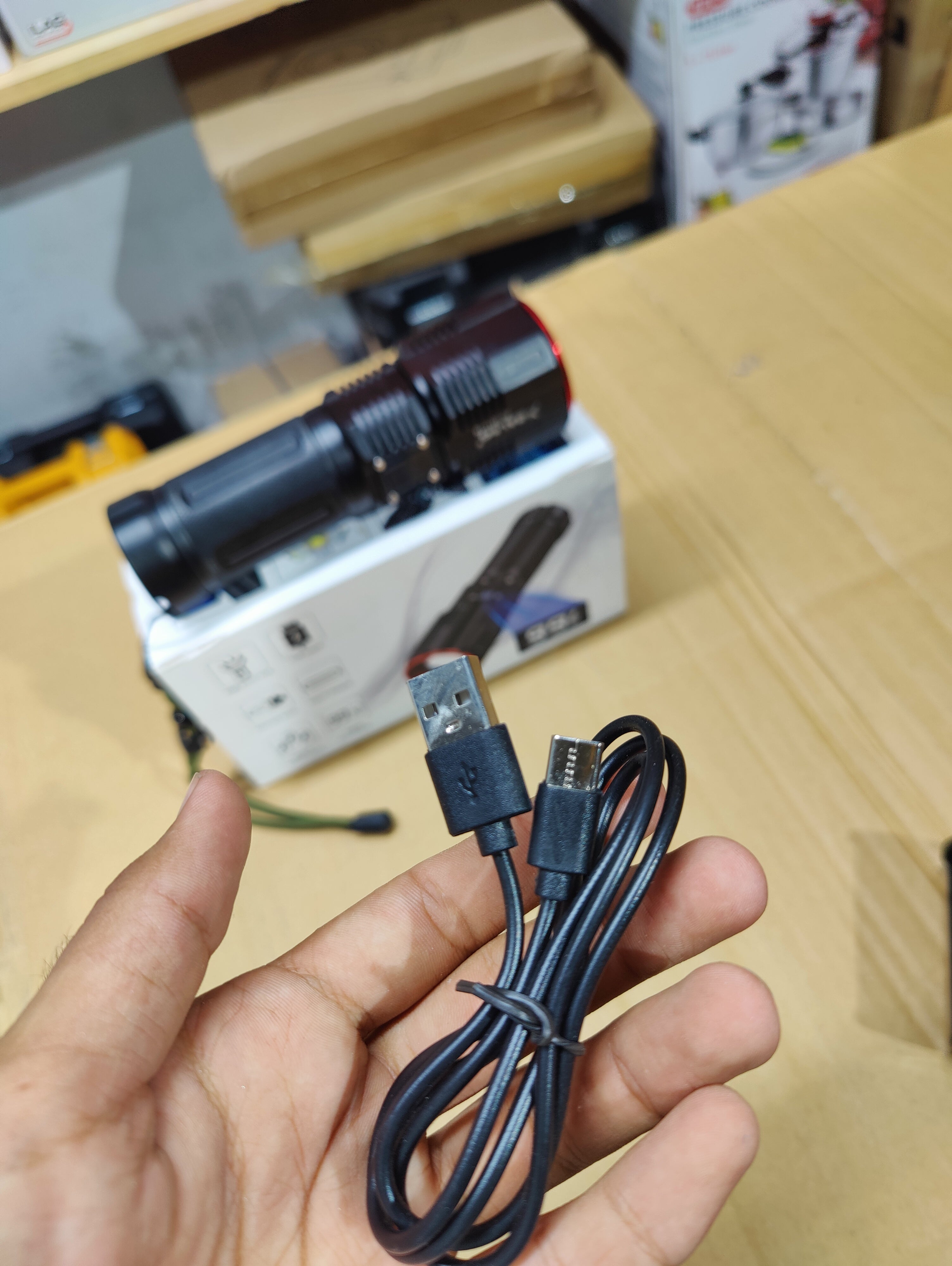 Imported Digital Flash light (Torch )