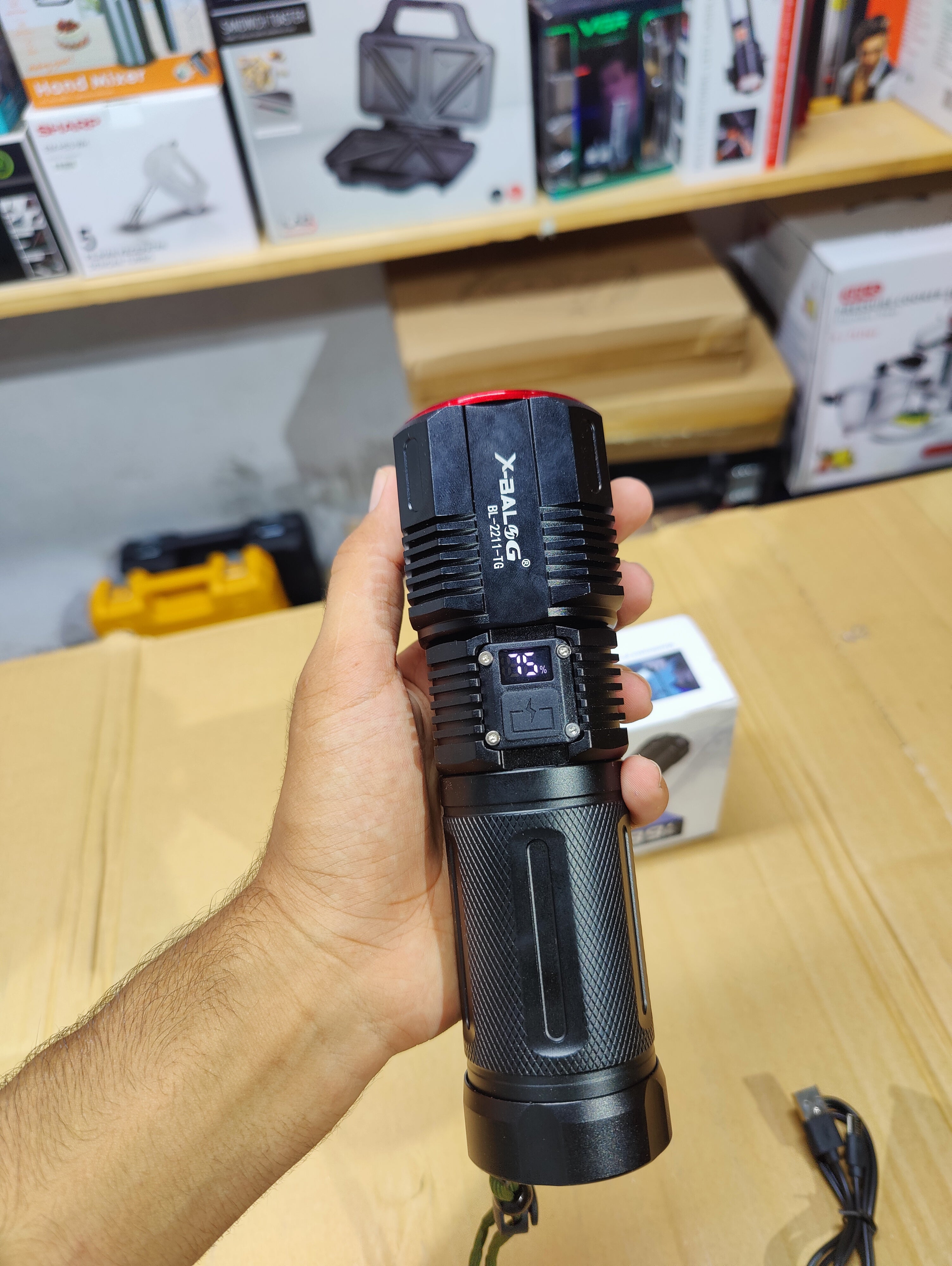 Imported Digital Flash light (Torch )