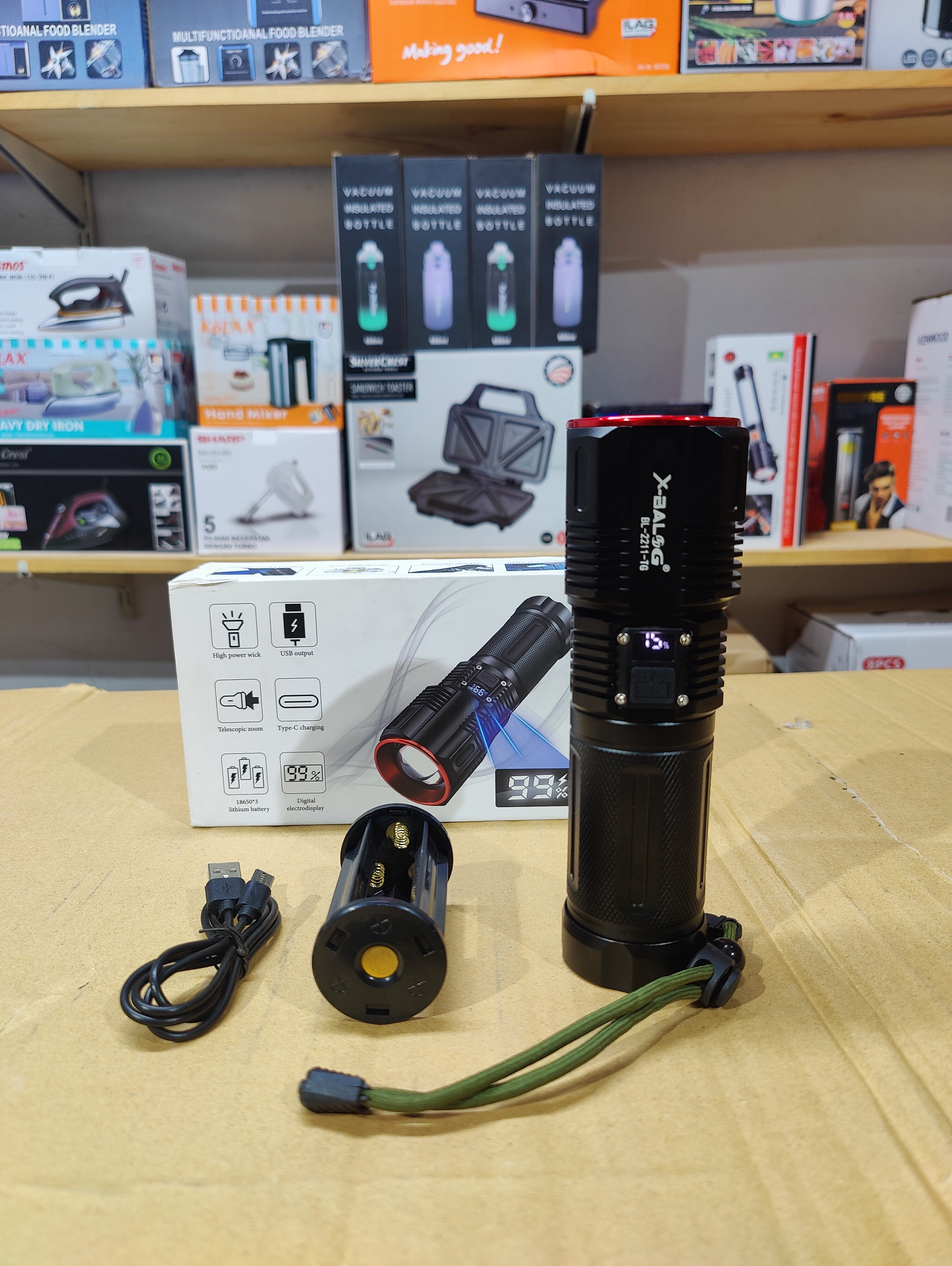 Imported Digital Flash light (Torch )