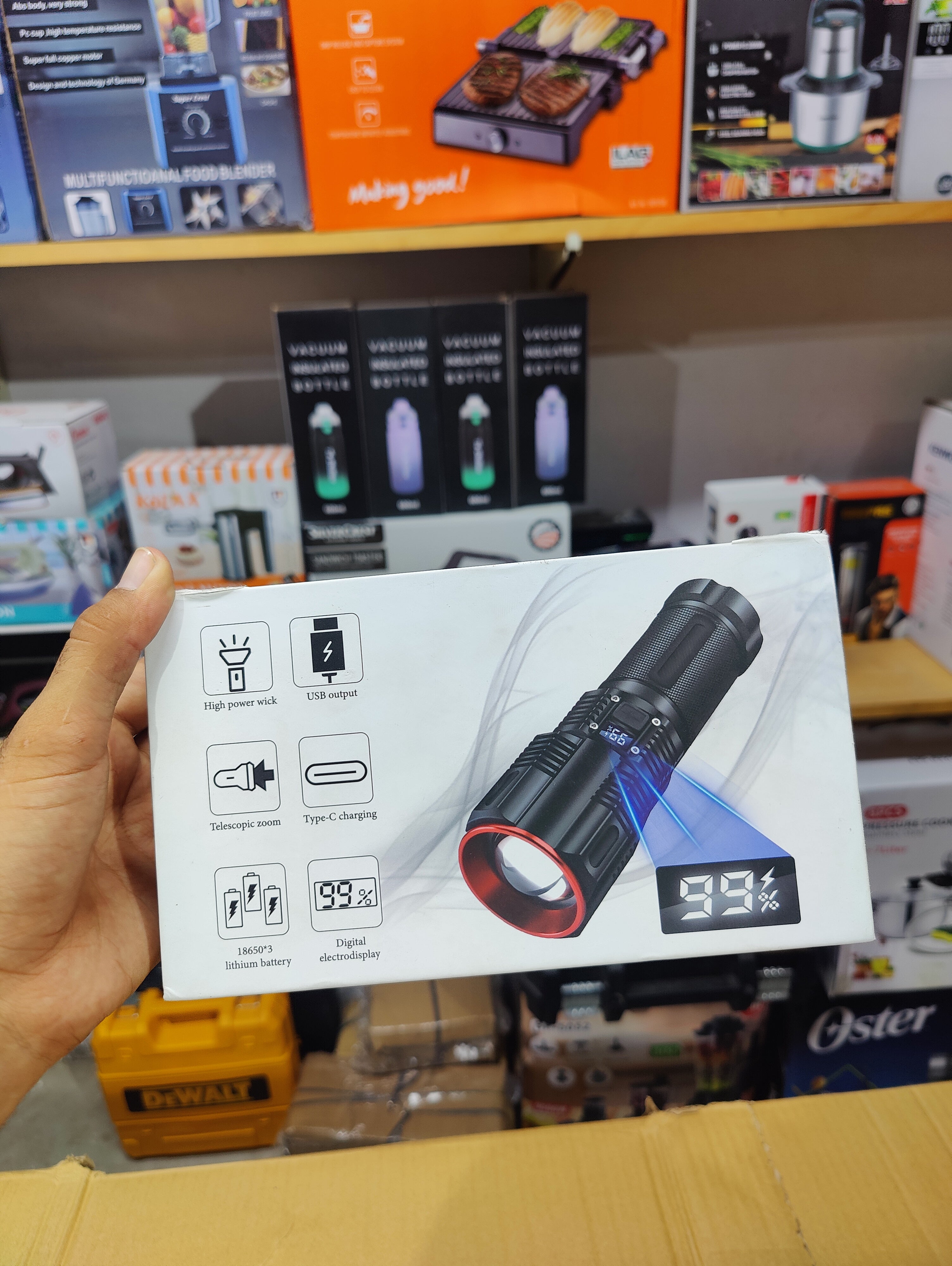 Imported Digital Flash light (Torch )