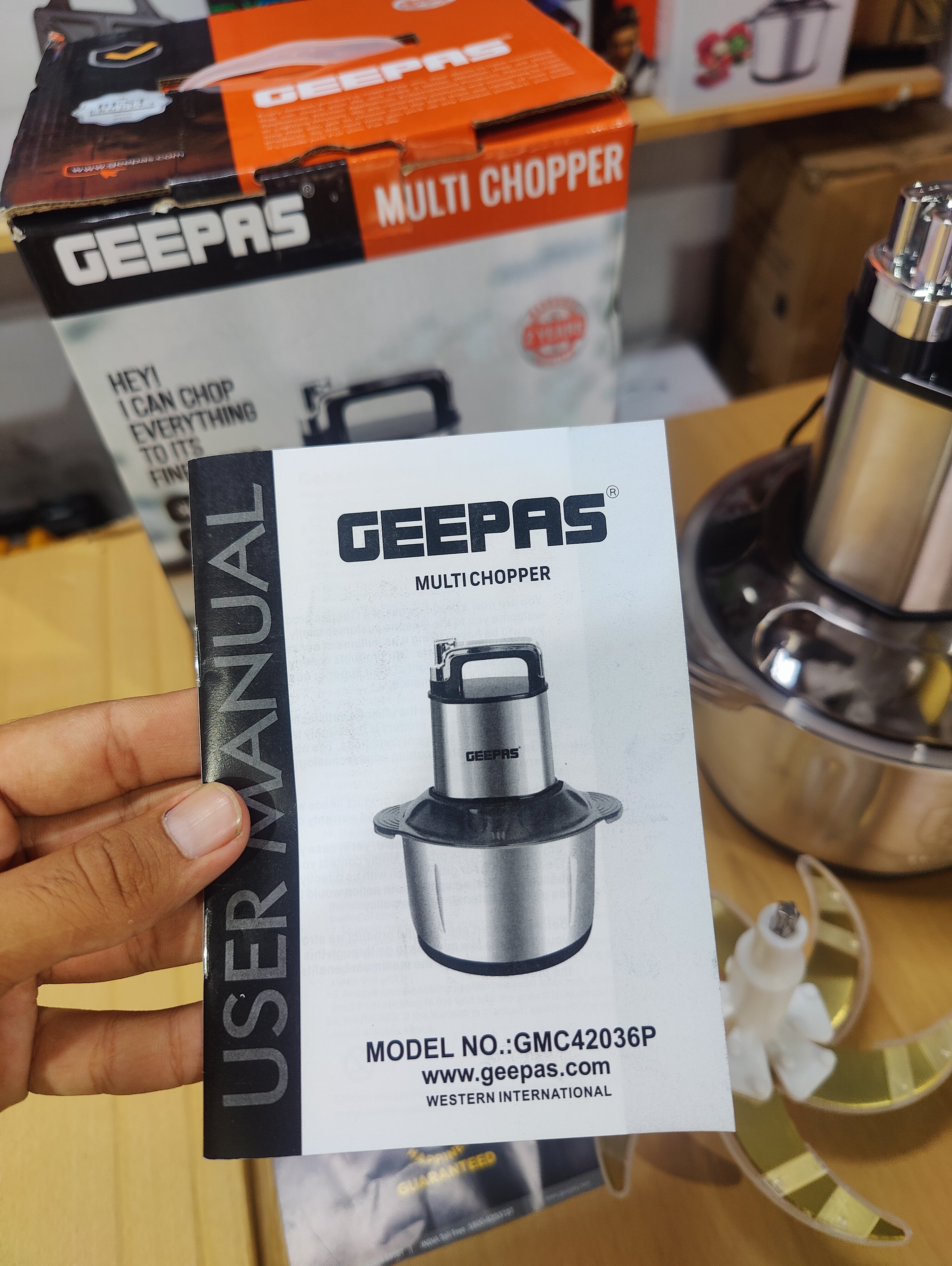 Geepas 5L Multi Chopper 42036