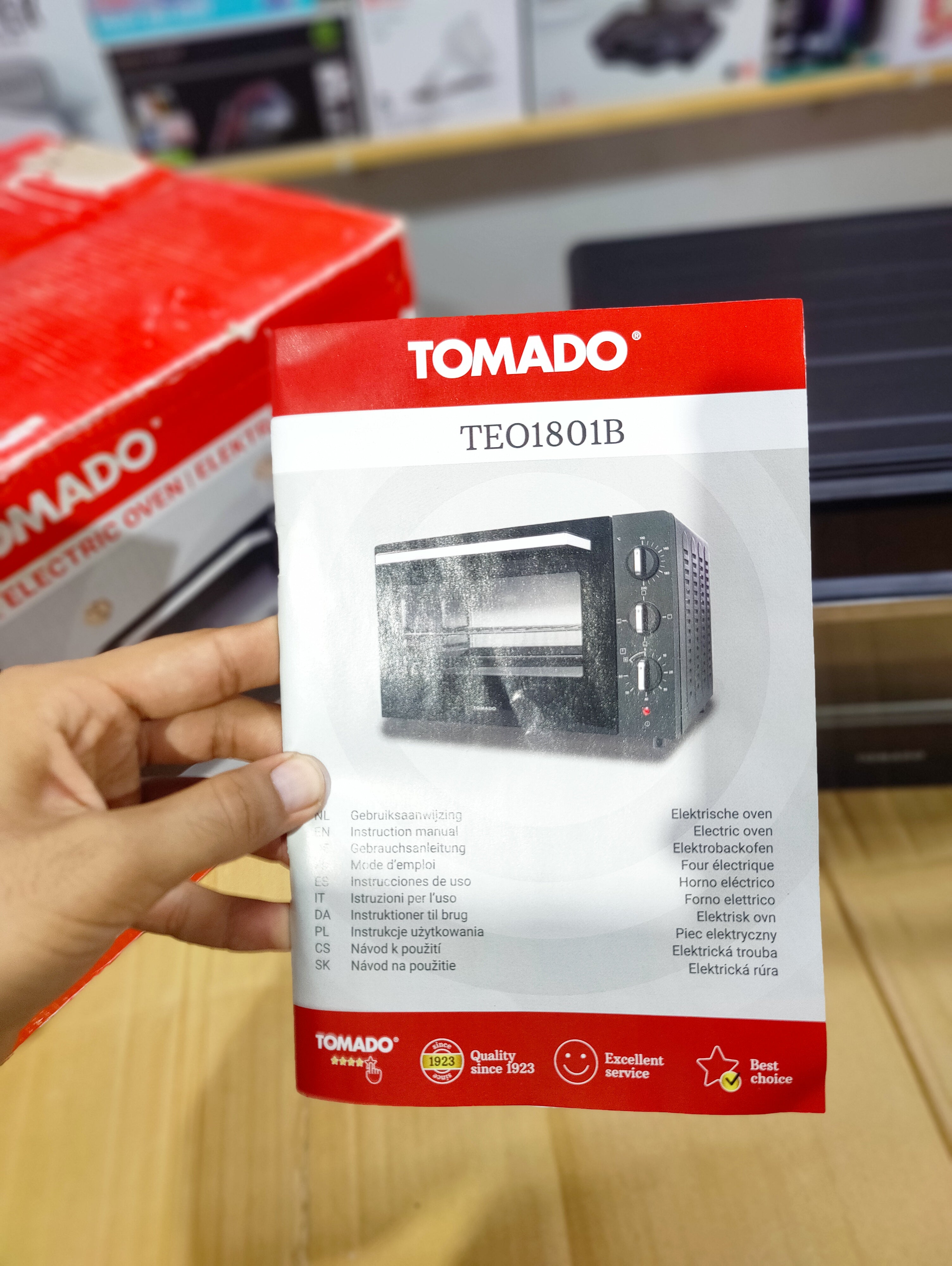 Lot Imported Tomado 18L Baking Oven