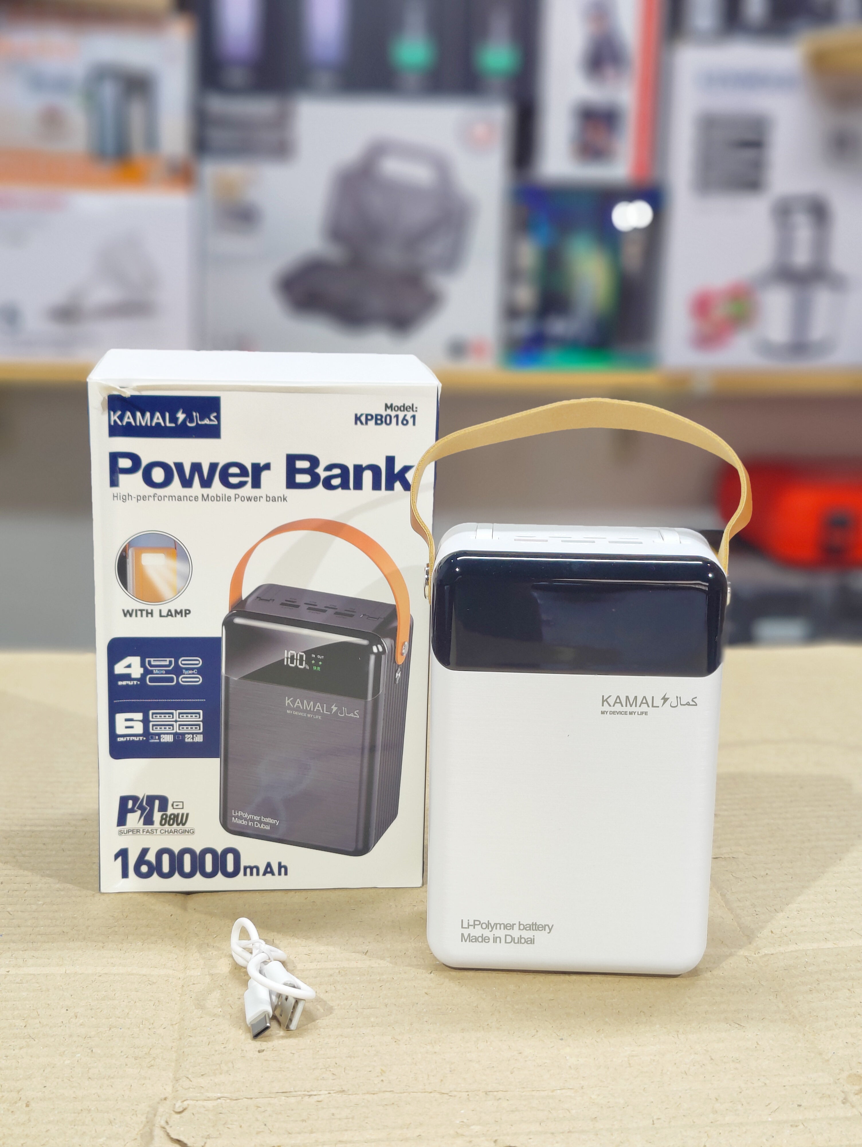 Kamal 160000mah Super Fast Power Bank