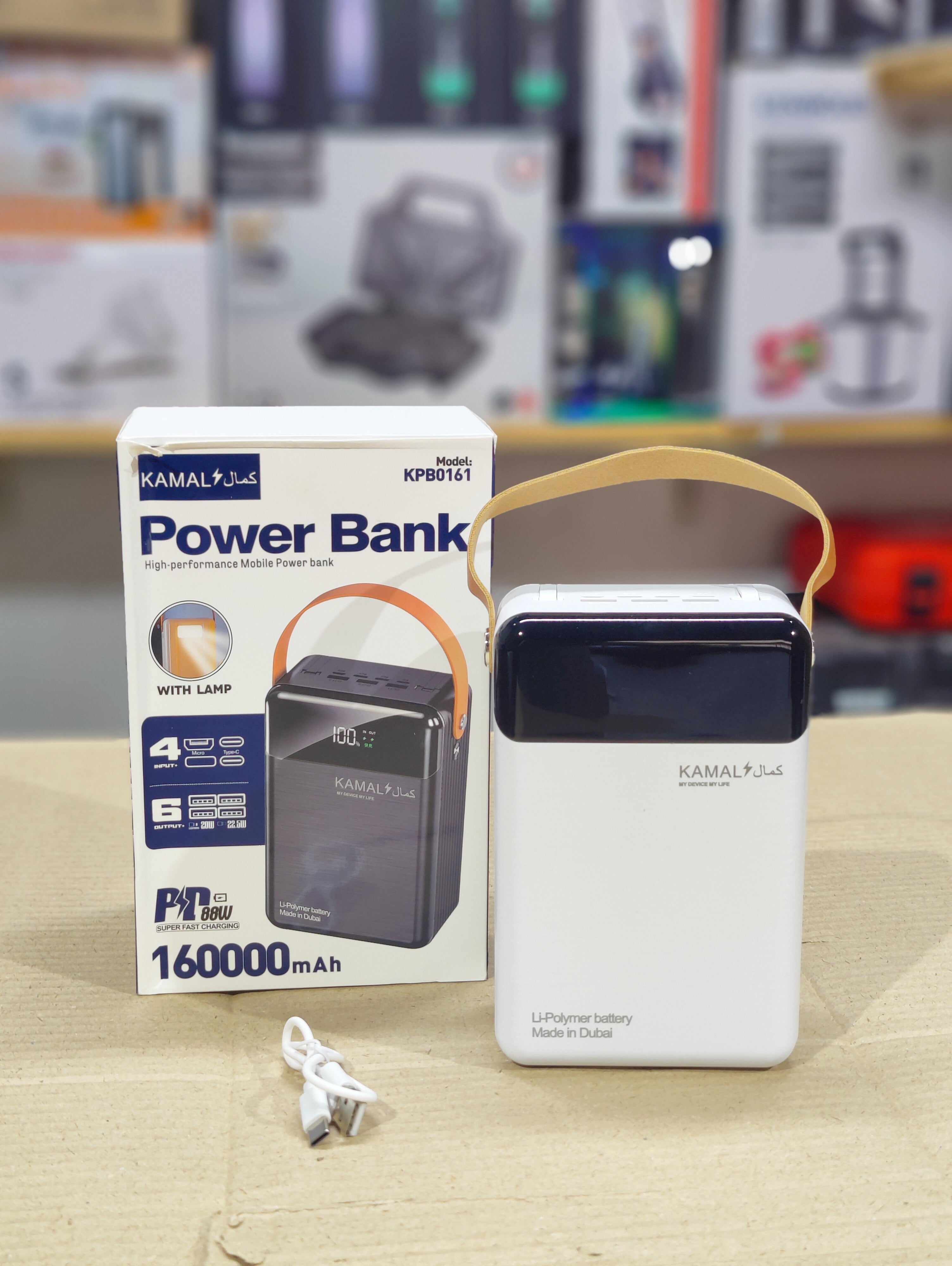Kamal 160000 mAh Fast Charging Power Bank