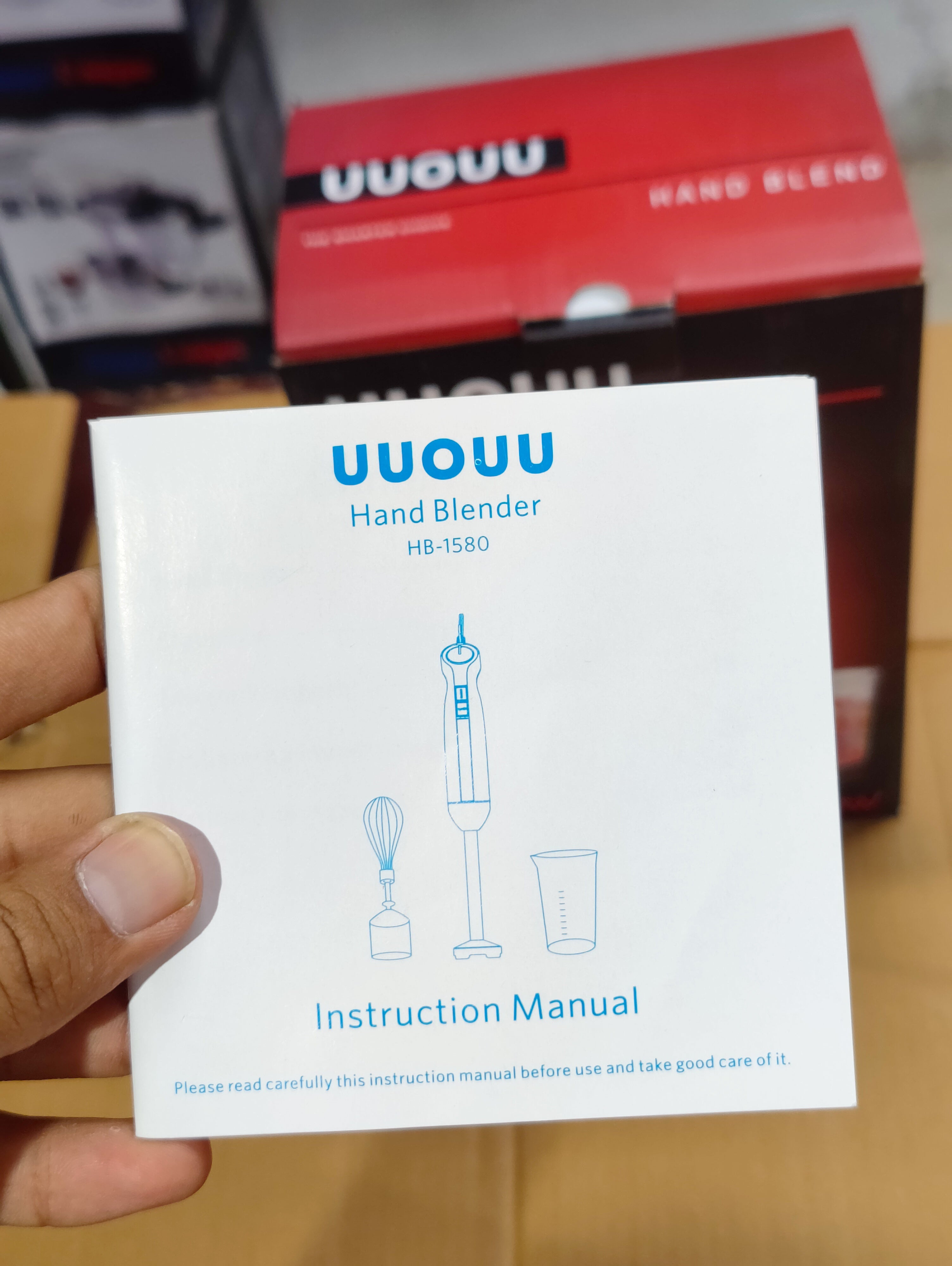 Lot Imported UUOUU 3in 1 Hand Blender Set