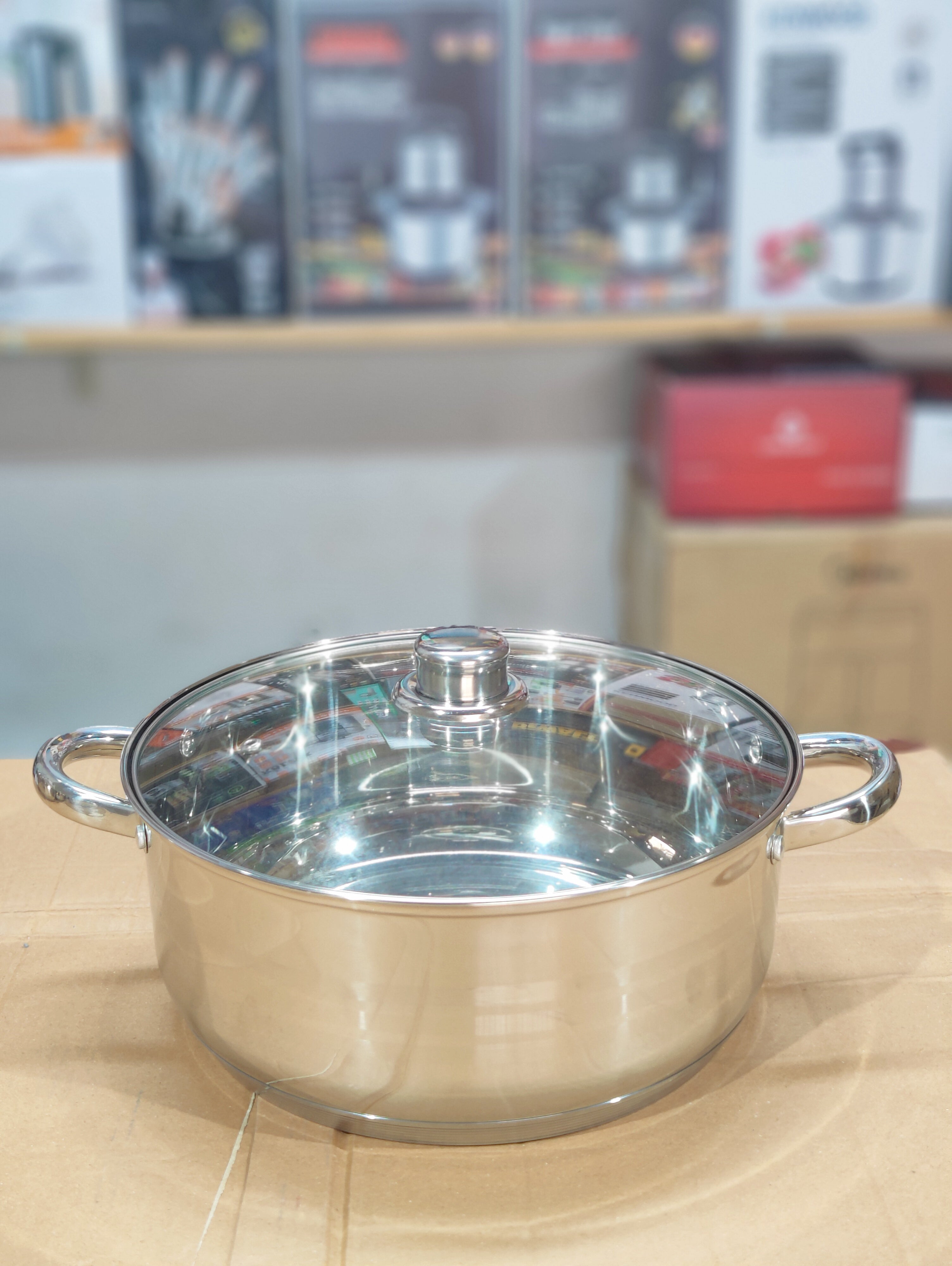 Imported BERGHOME 4 Piece Cookware Set