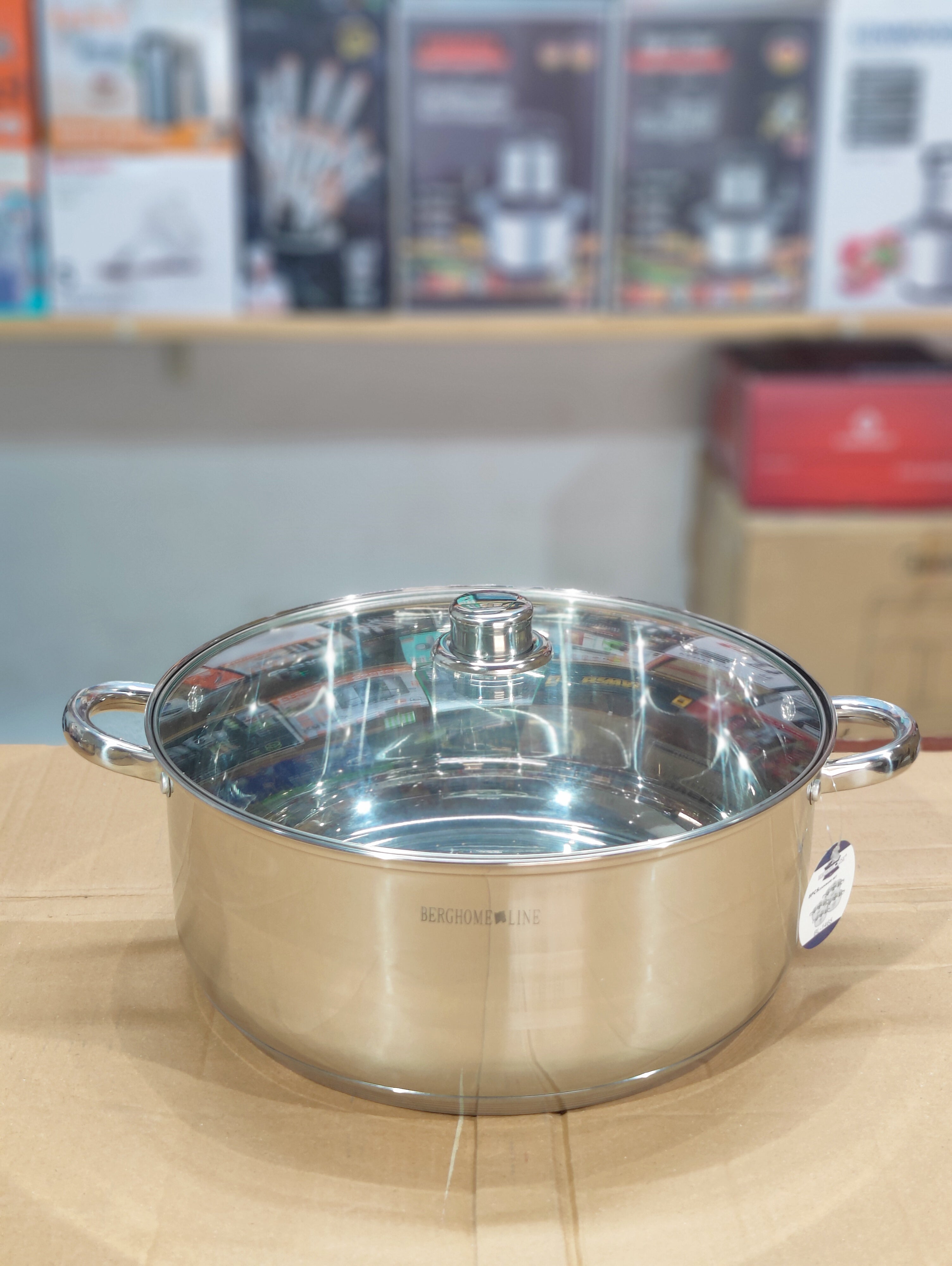 Imported BERGHOME 4 Piece Cookware Set