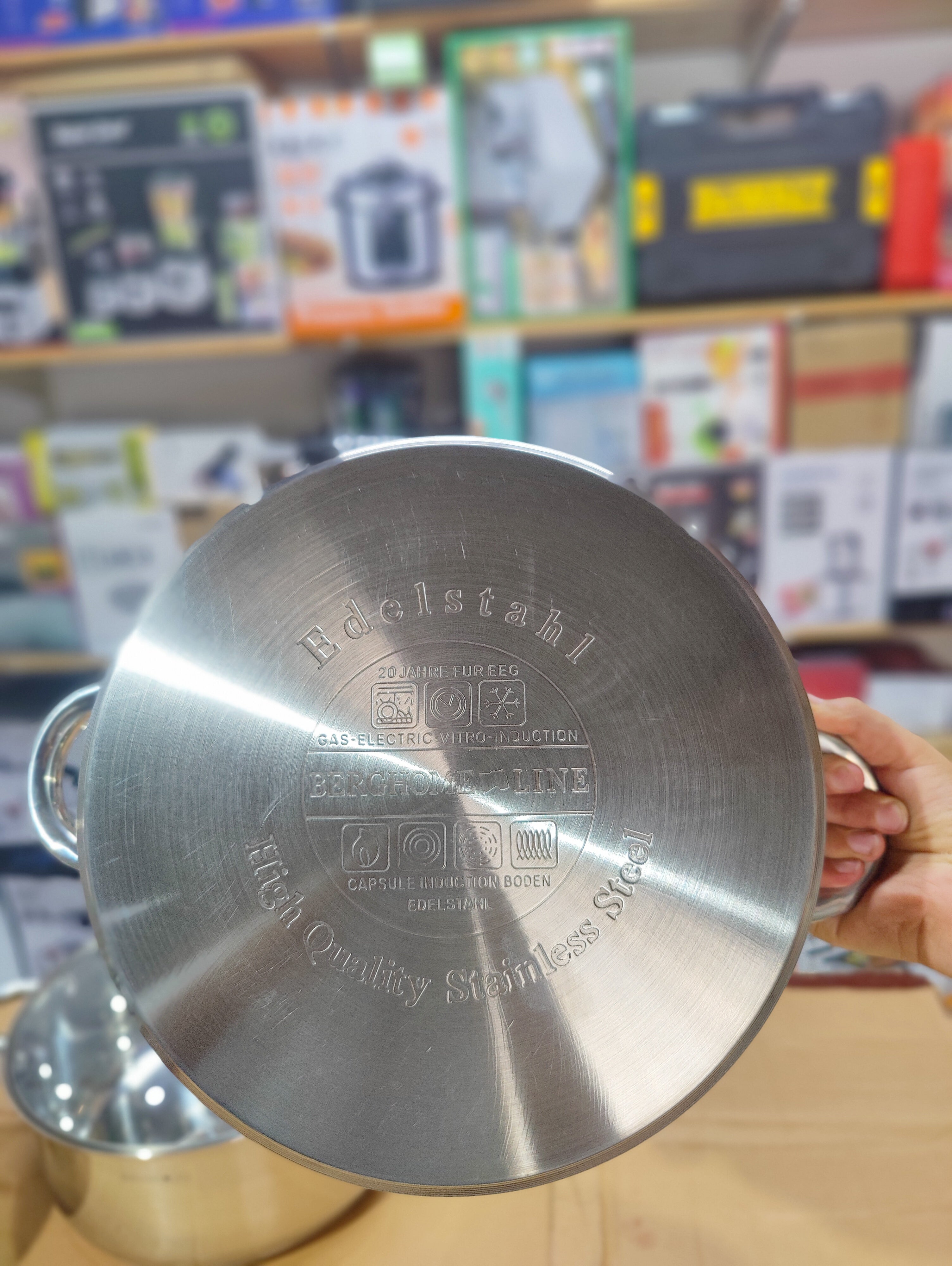Imported BERGHOME 4 Piece Cookware Set