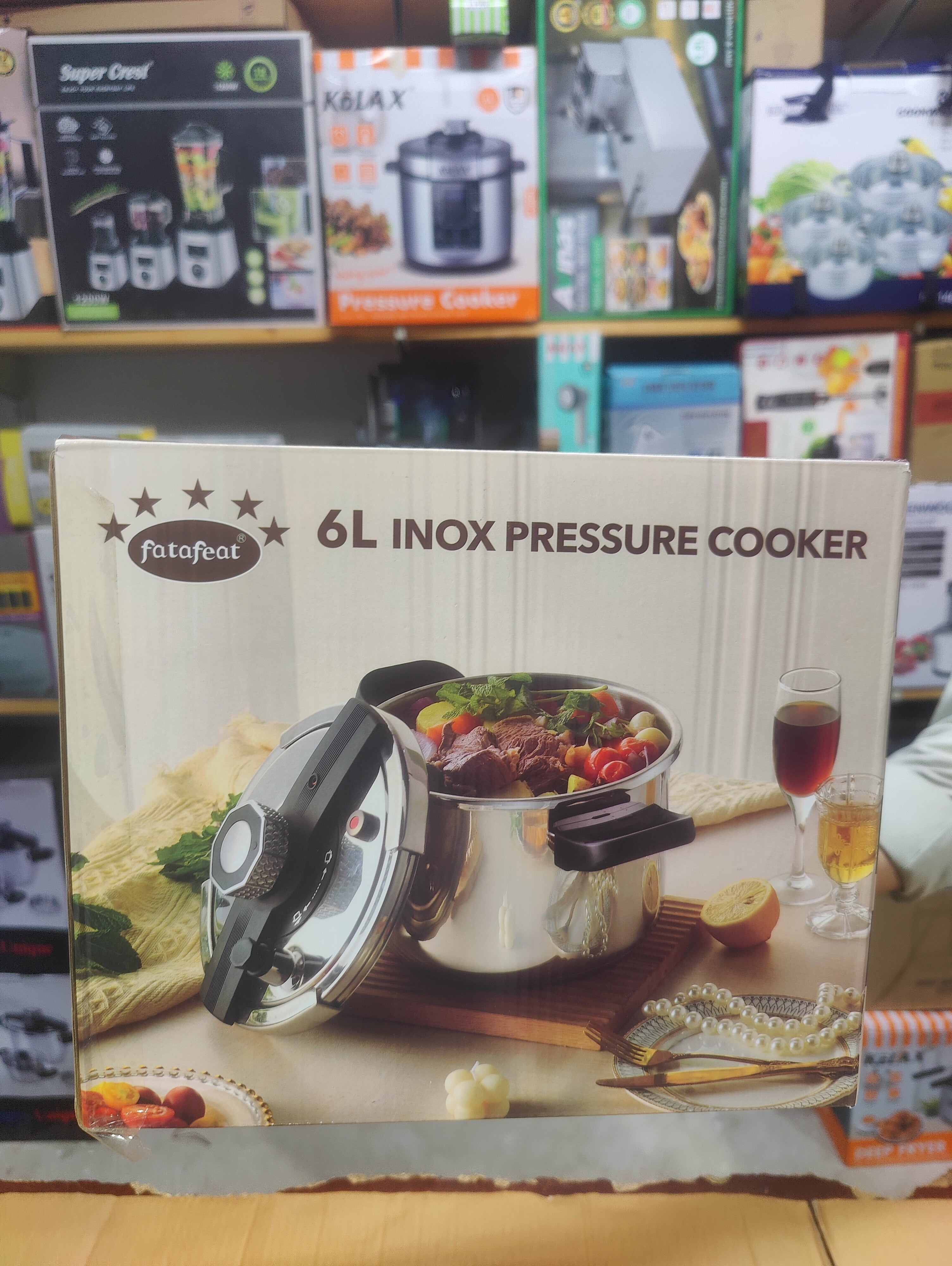 Fata Feat Inox 6L Pressure Cooker