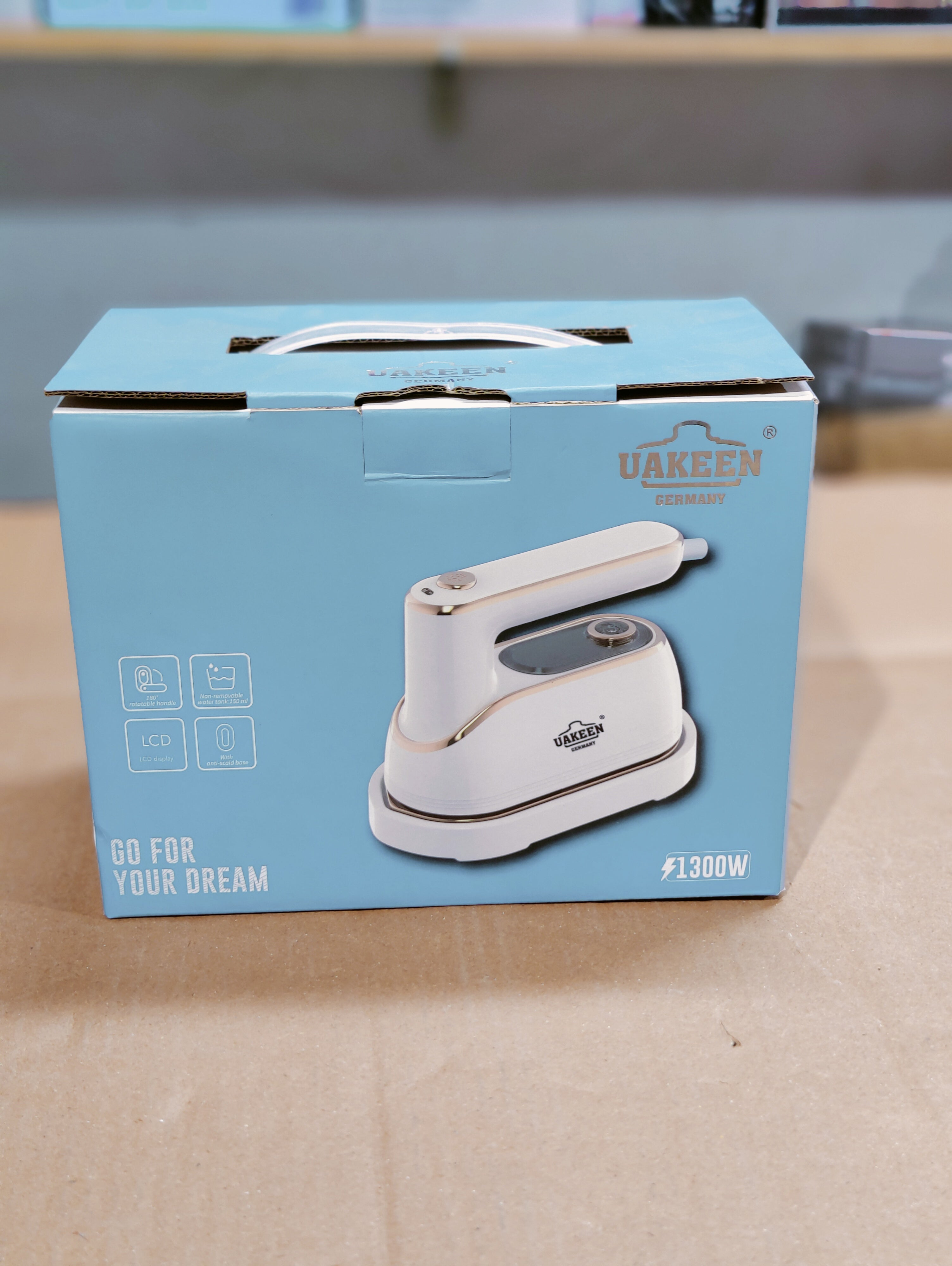 Uakeen Folding Travel Steam Iron ZL-212