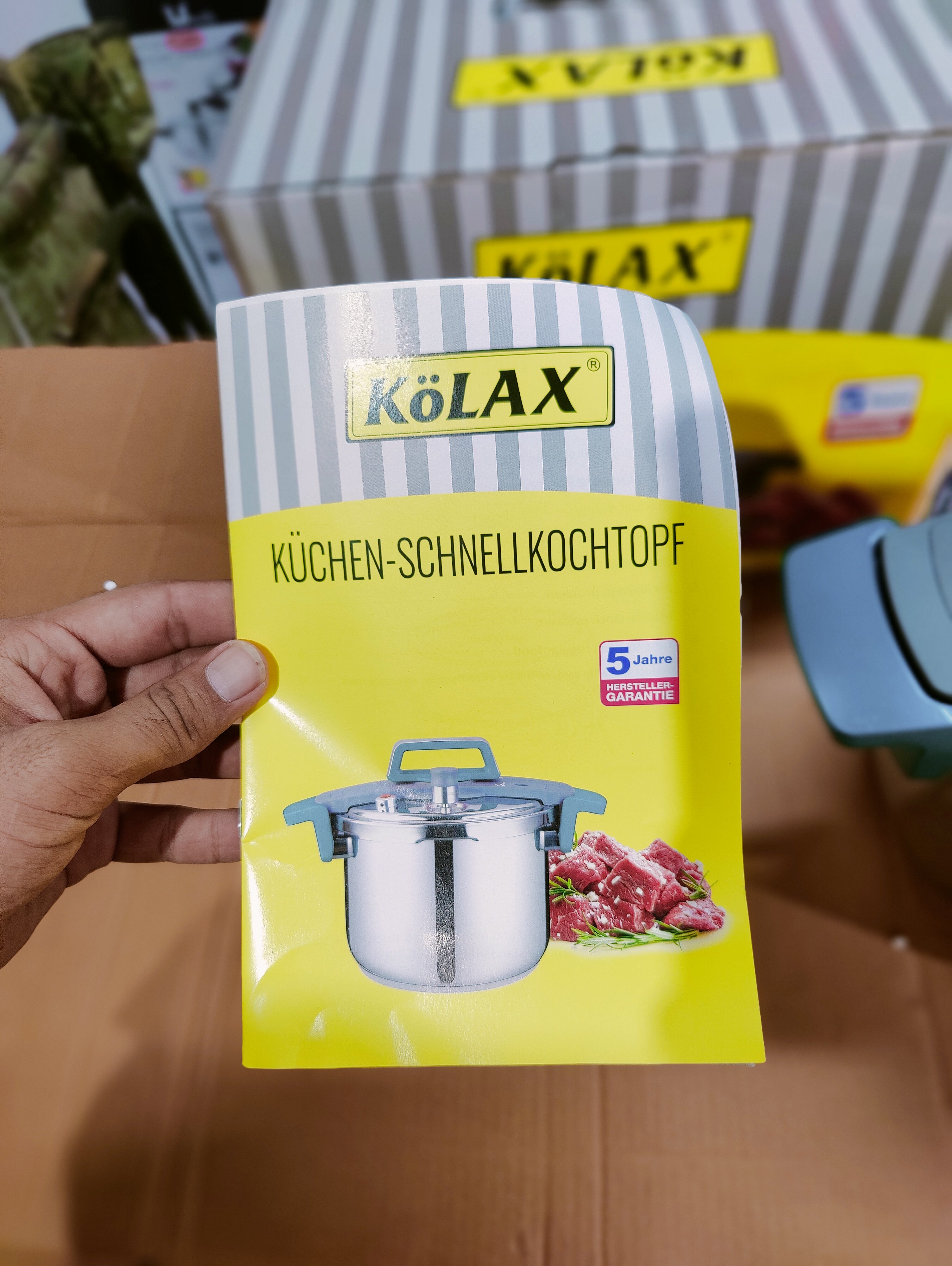 Imported Kolax Pressure Cooker -6 Litre