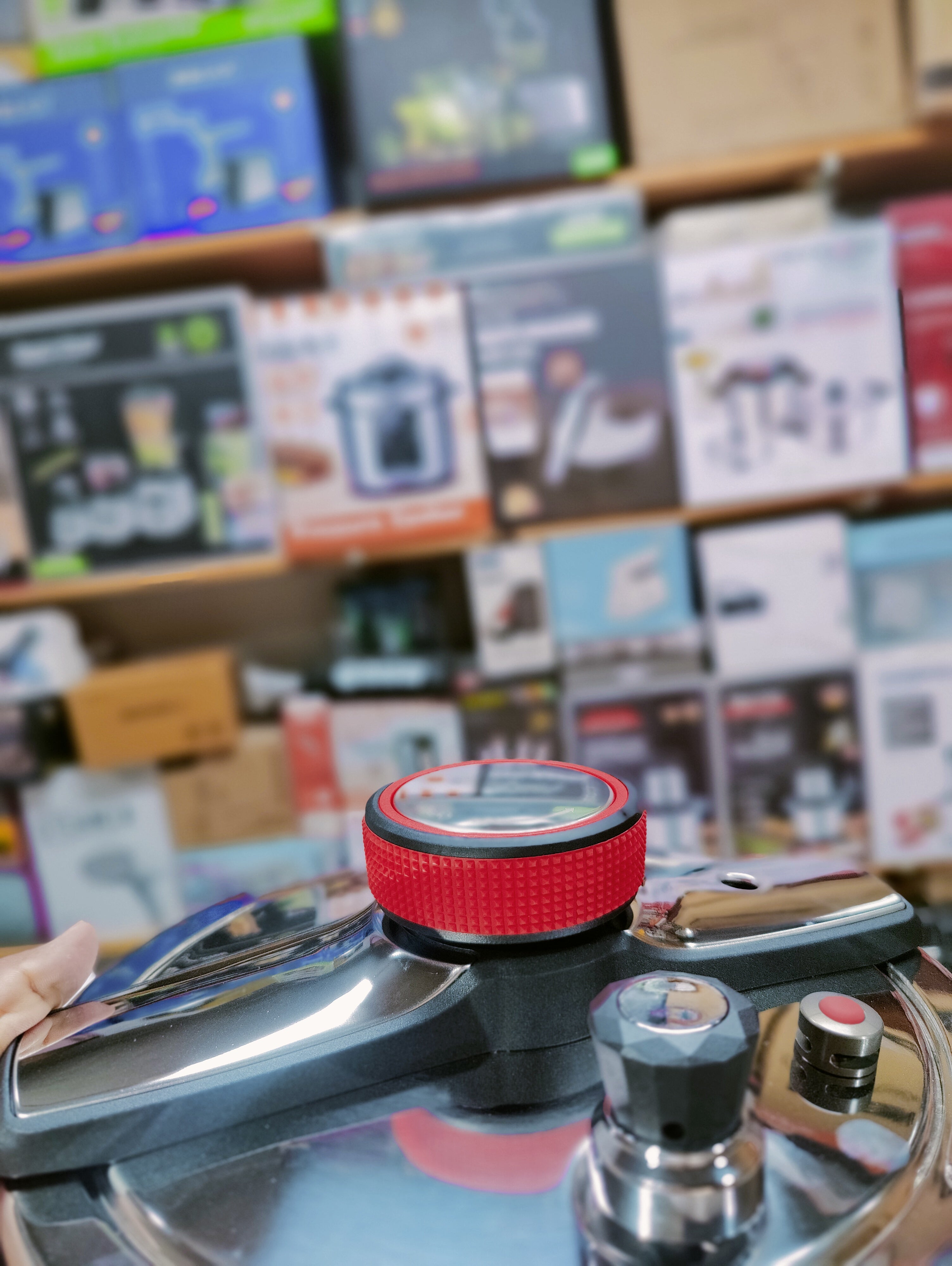 Tefal Stainless Steel Automatic Pressure Cooker- 5L + 7L