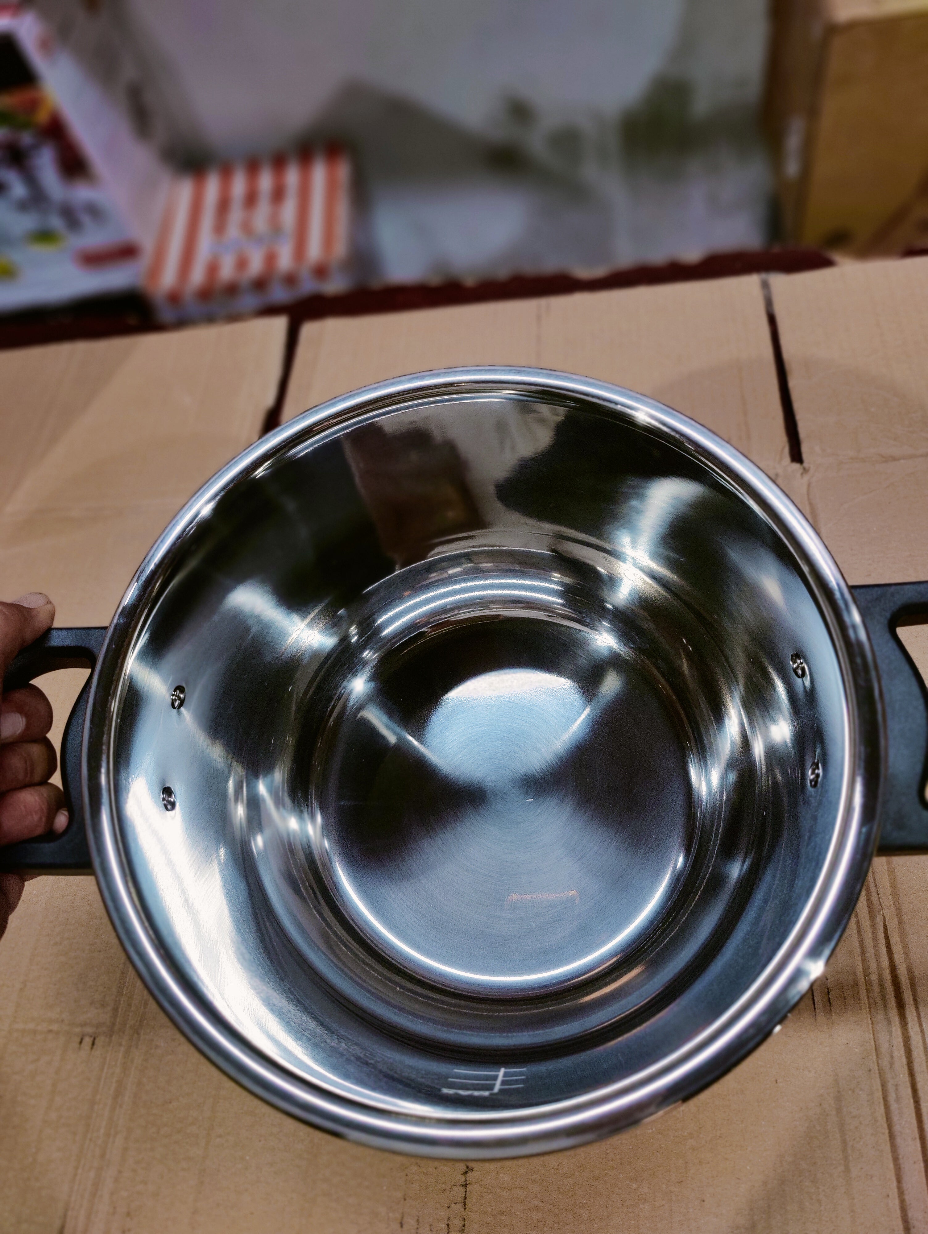 Tefal Stainless Steel Automatic Pressure Cooker- 5L + 7L