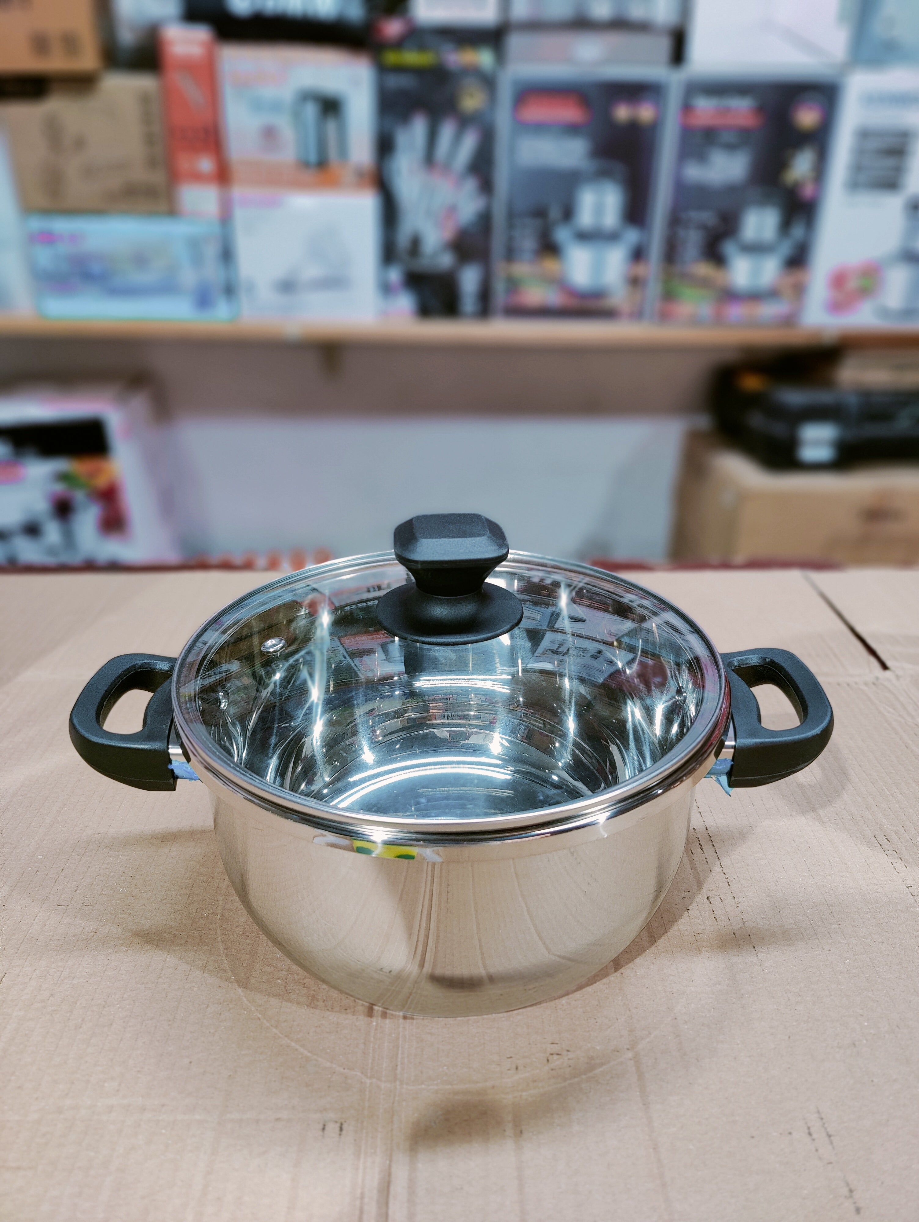 Tefal Stainless Steel Automatic Pressure Cooker- 5L + 7L