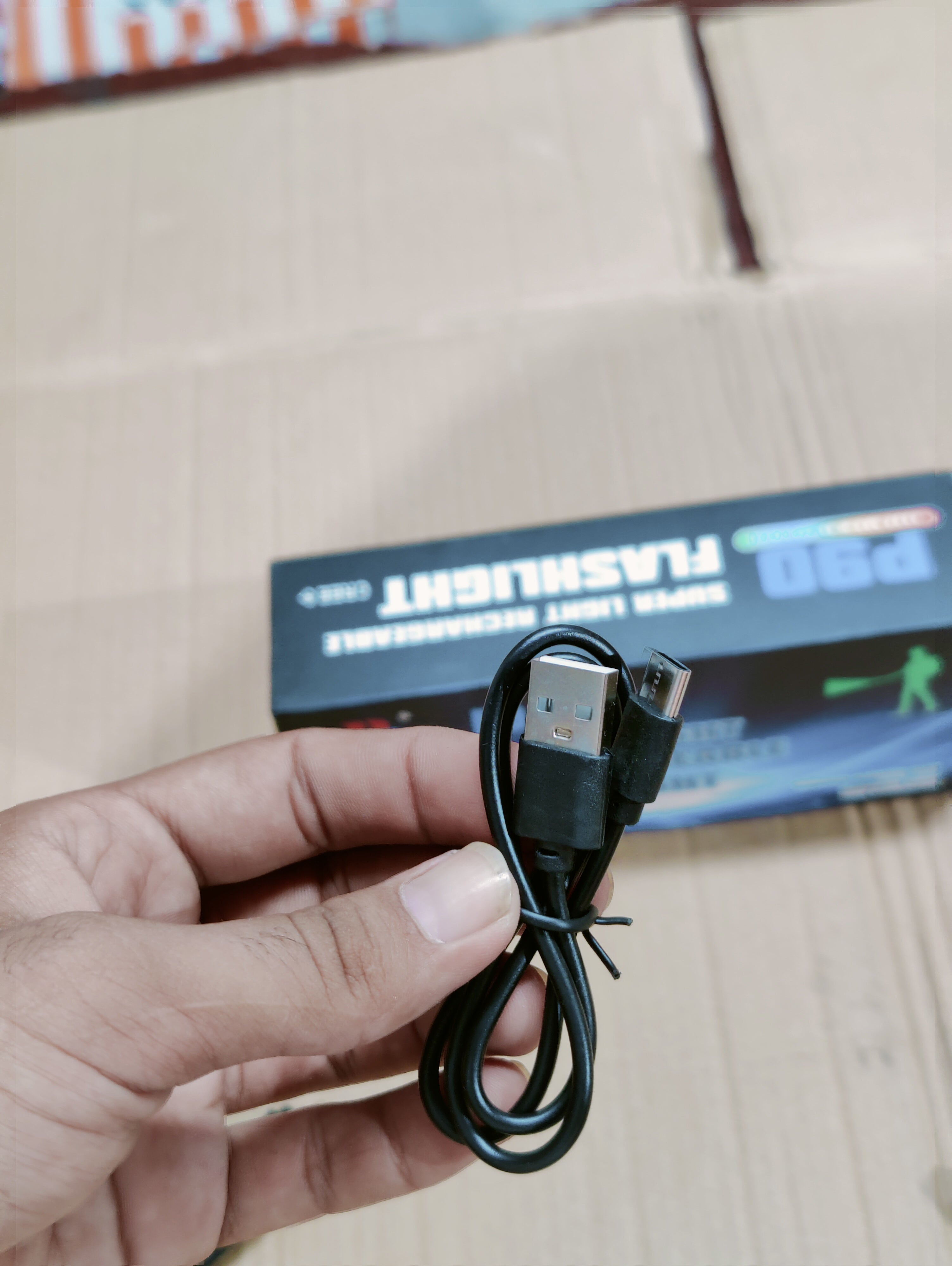 P90 Rechargeable Super Bright Torch