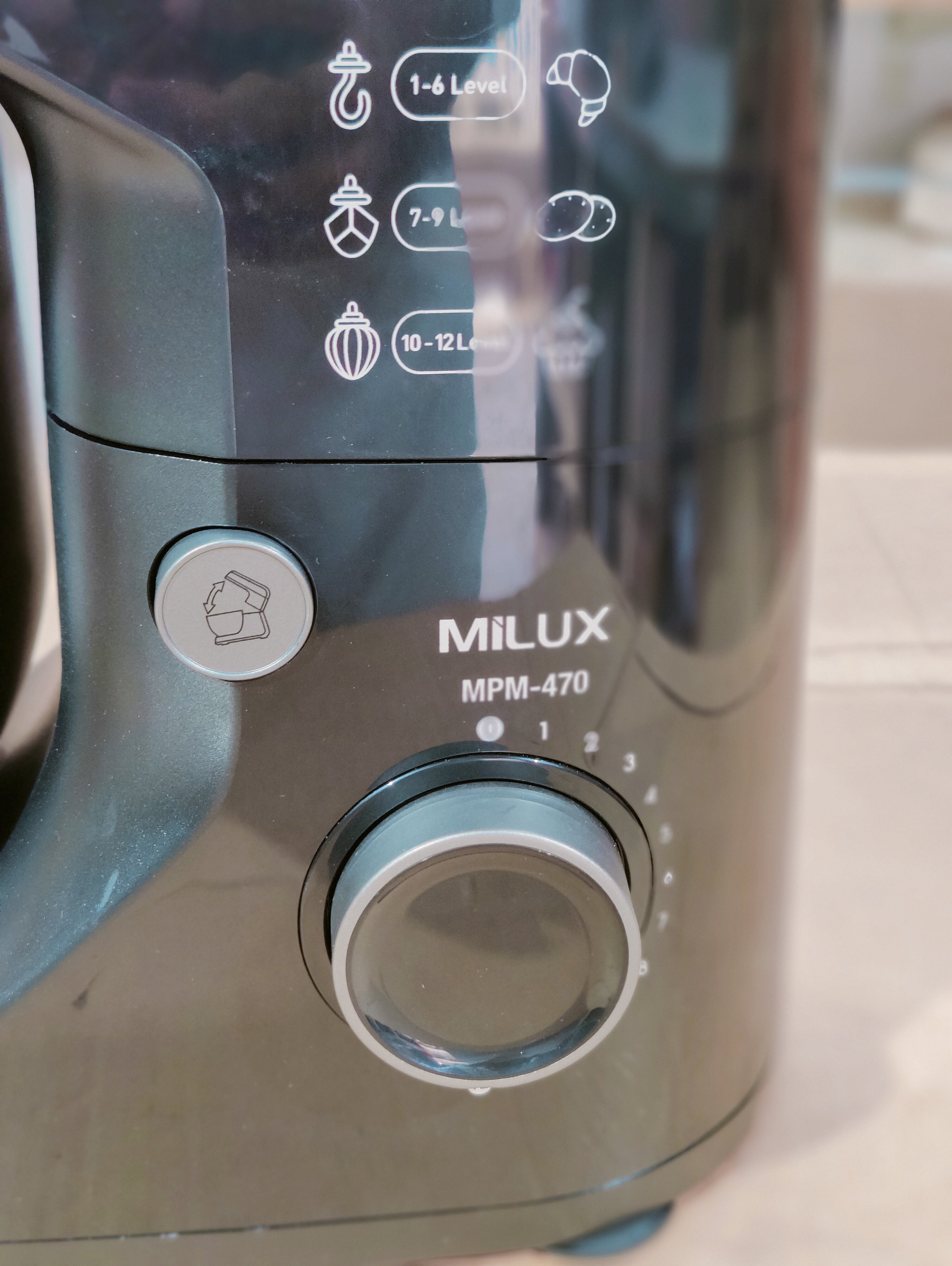 Imported Milux 4.7L Professional Stand Mixer
