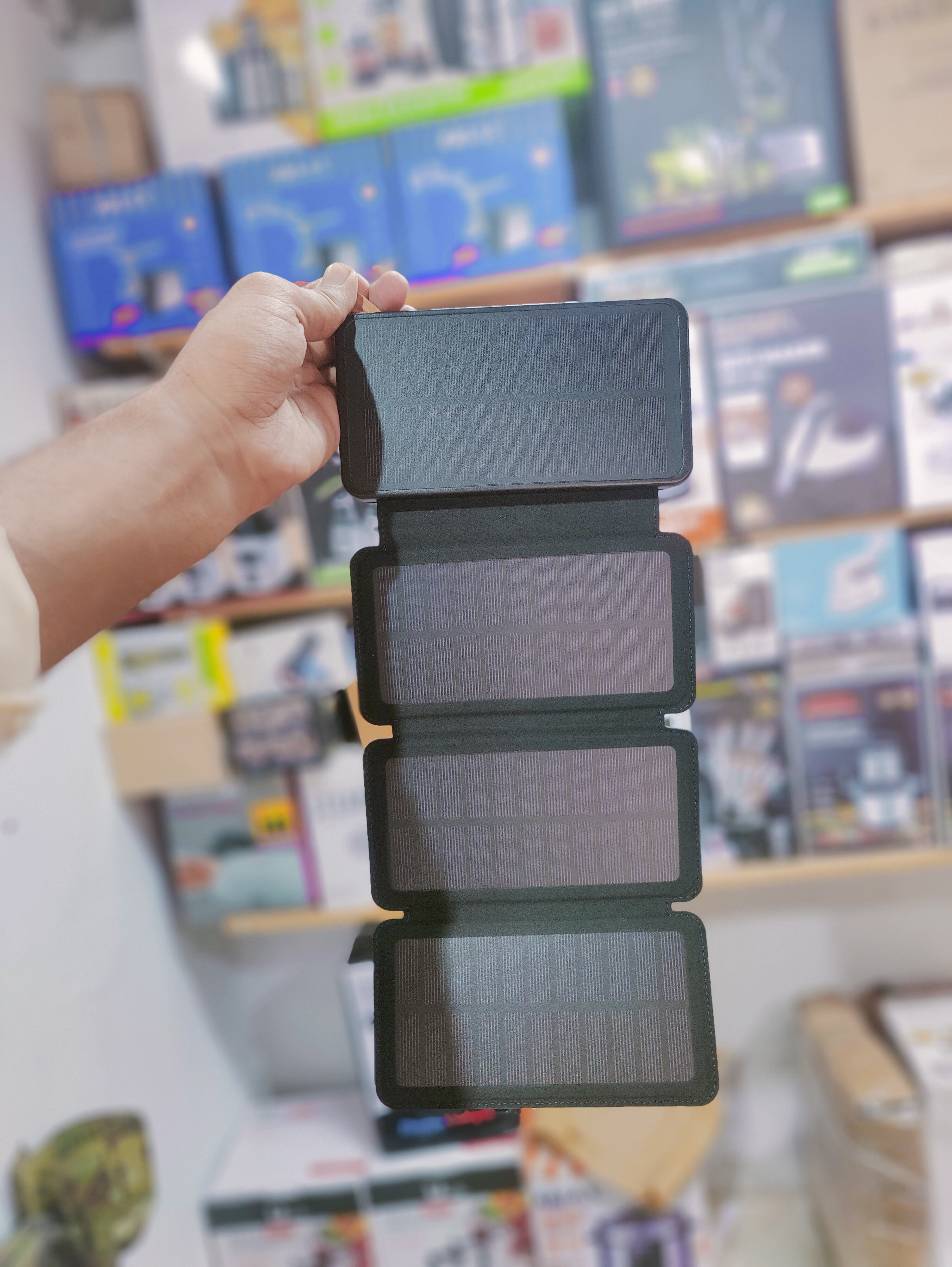 Solar Powered Power Bank 26800mAH K-27