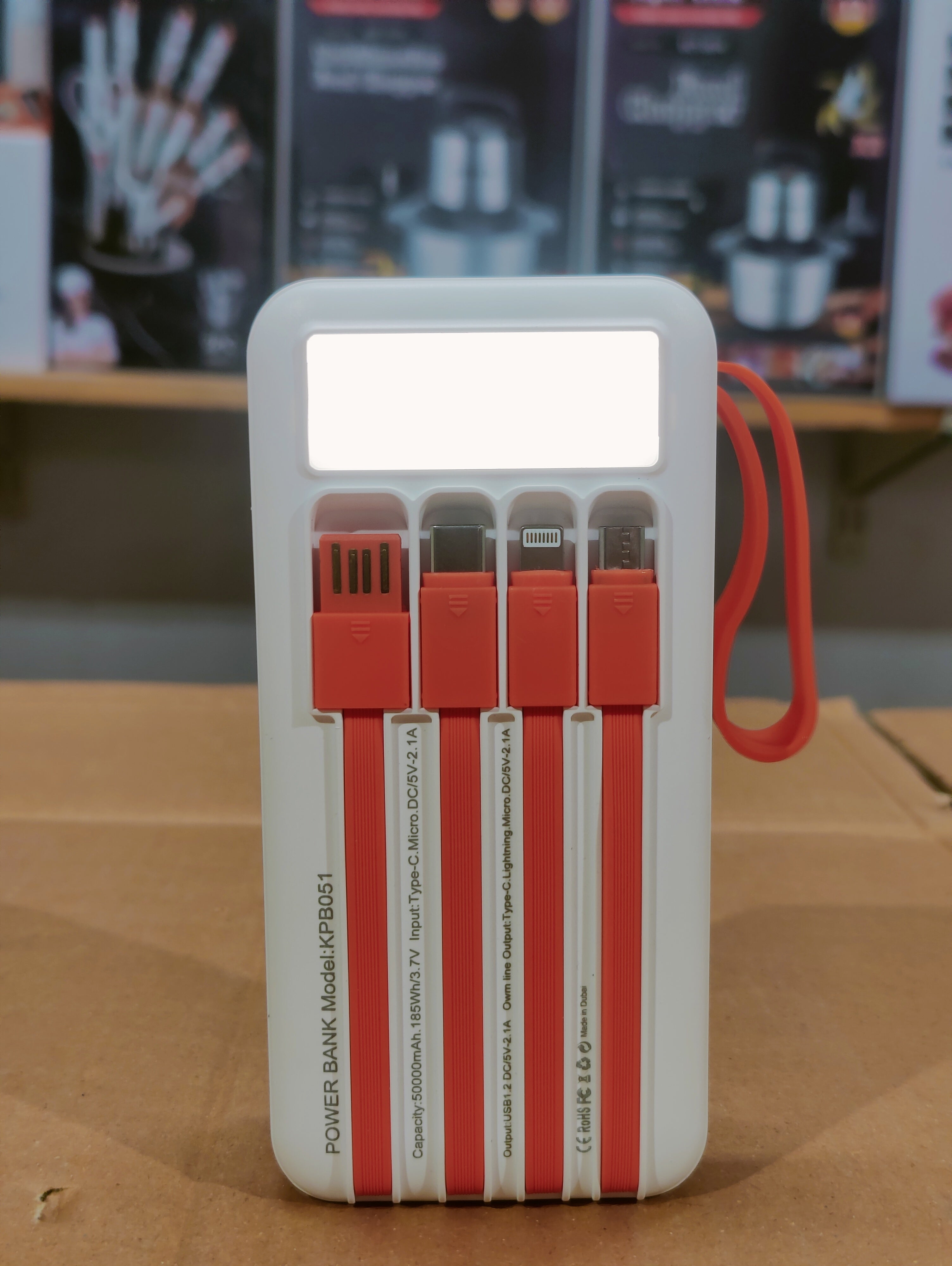Kamal 50000mAh Solar Power Bank KPB051