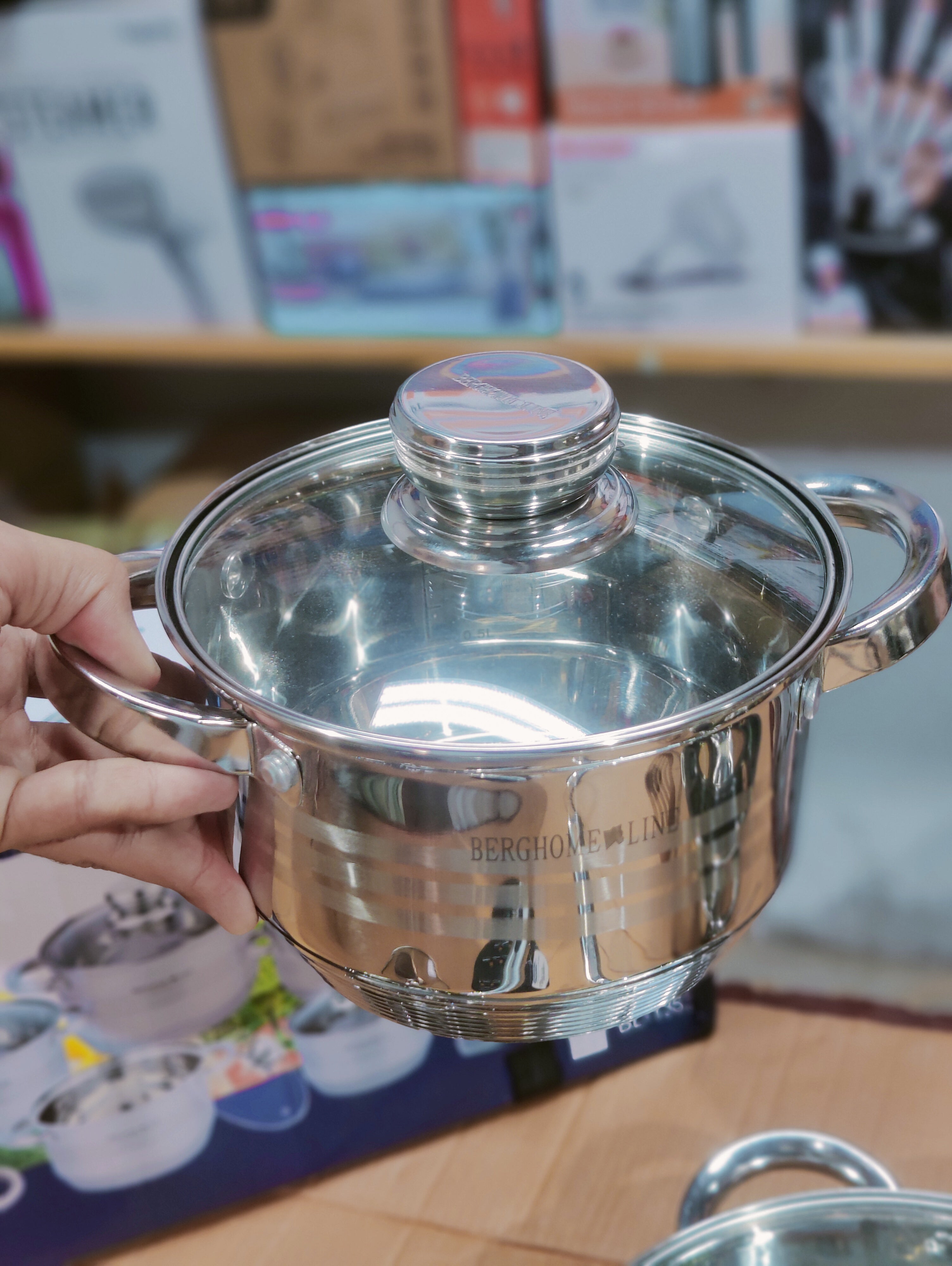 Berghome line 16 Piece Complete Cookware Set