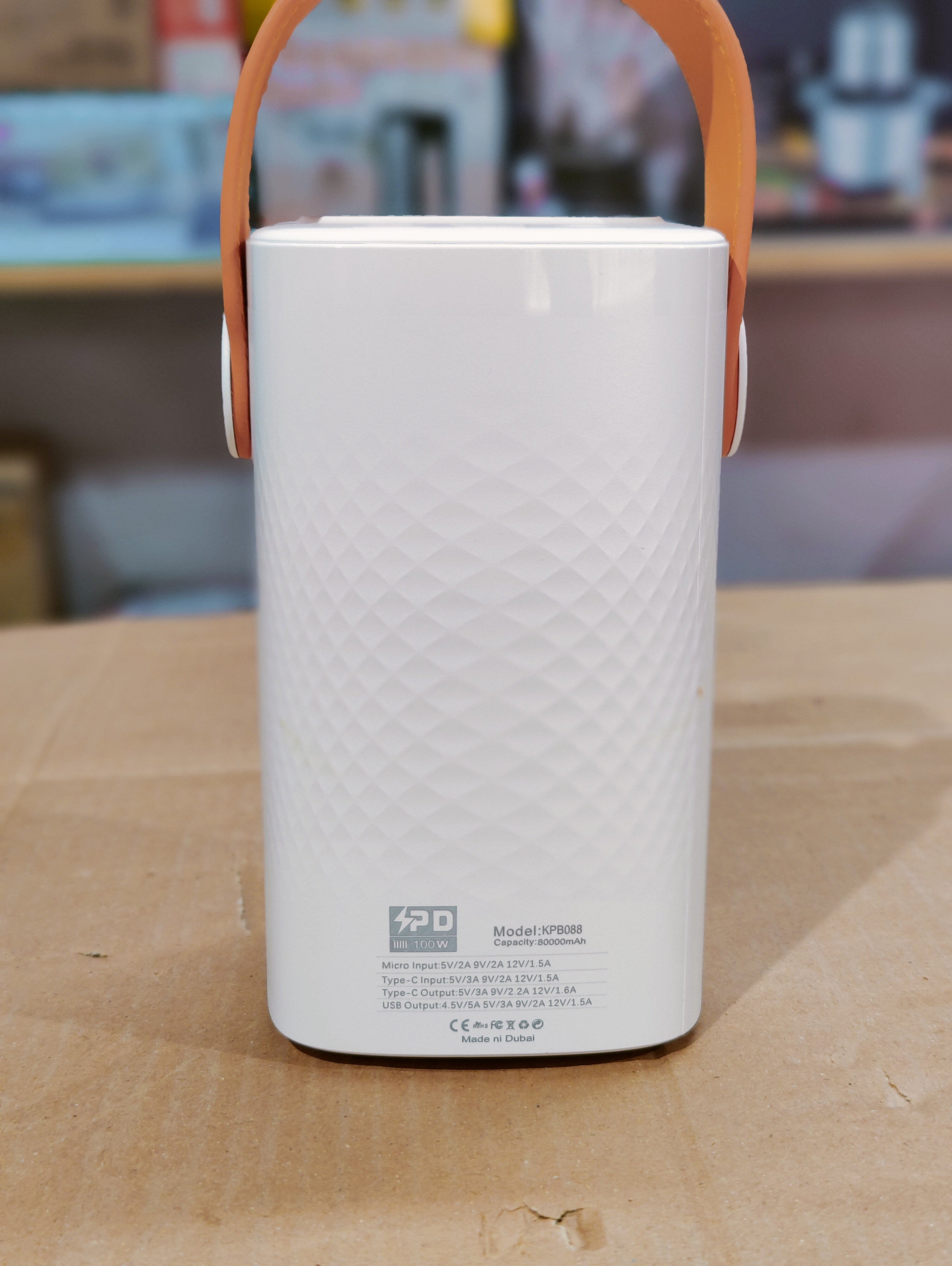 Kamal 100W Super Fast Power Bank 80000mah KPB088