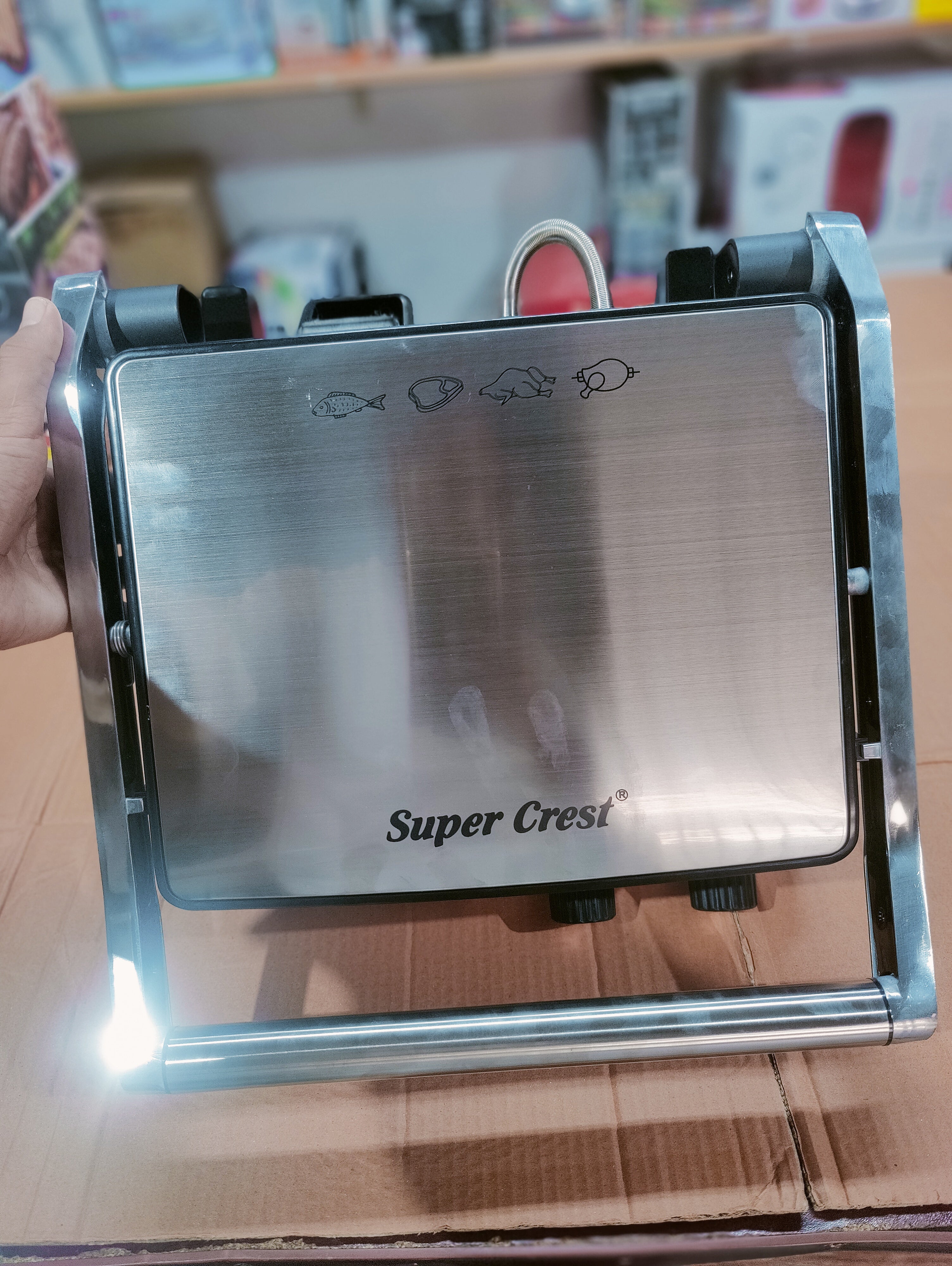 Super Crest Panini & Grill Maker
