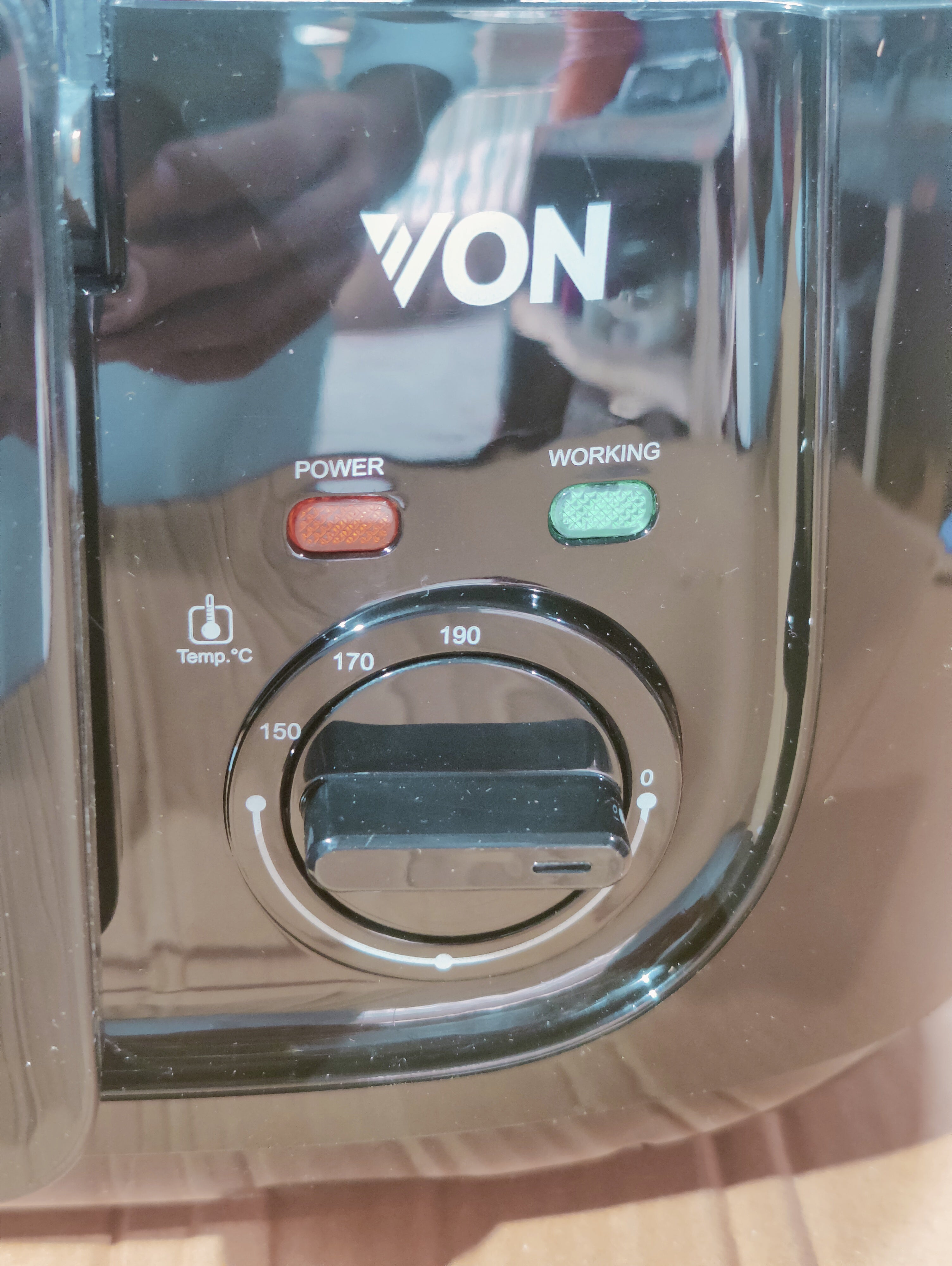 VON 2.5L Electric Deep Fryer