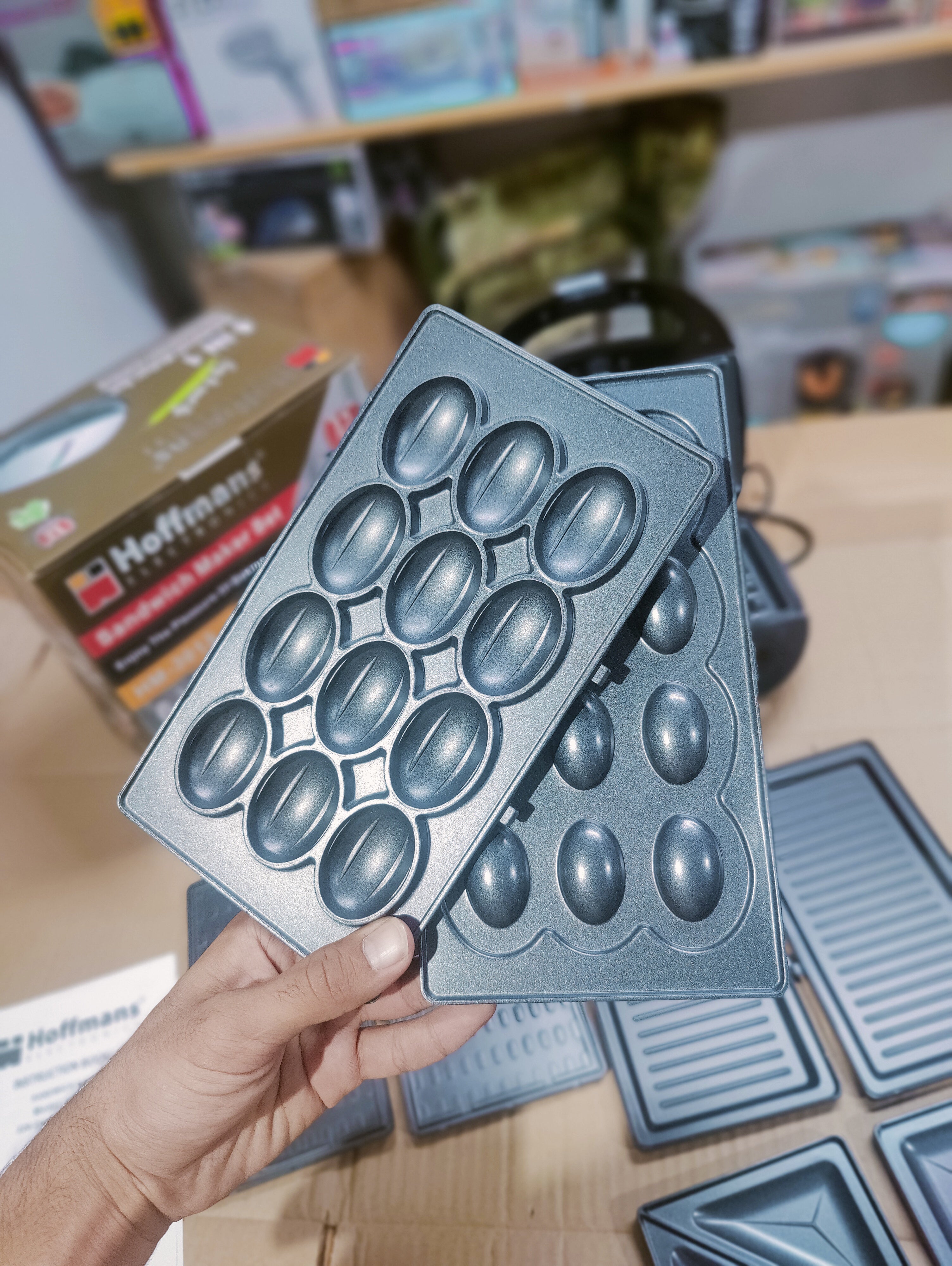 Hoffmans 6-in-1 Sandwich Maker Hm- 3013