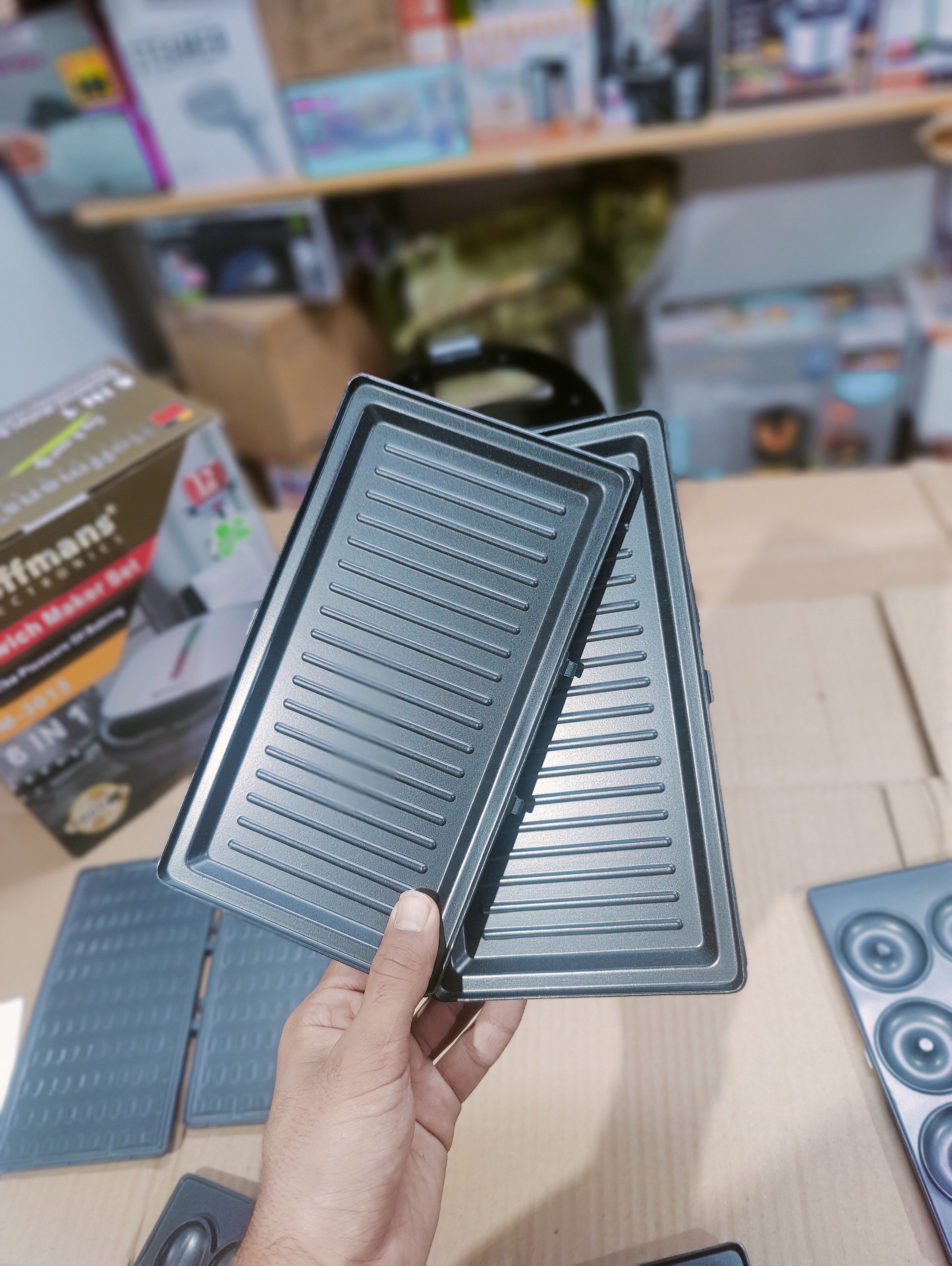 Hoffmans 6-in-1 Sandwich Maker Hm- 3013