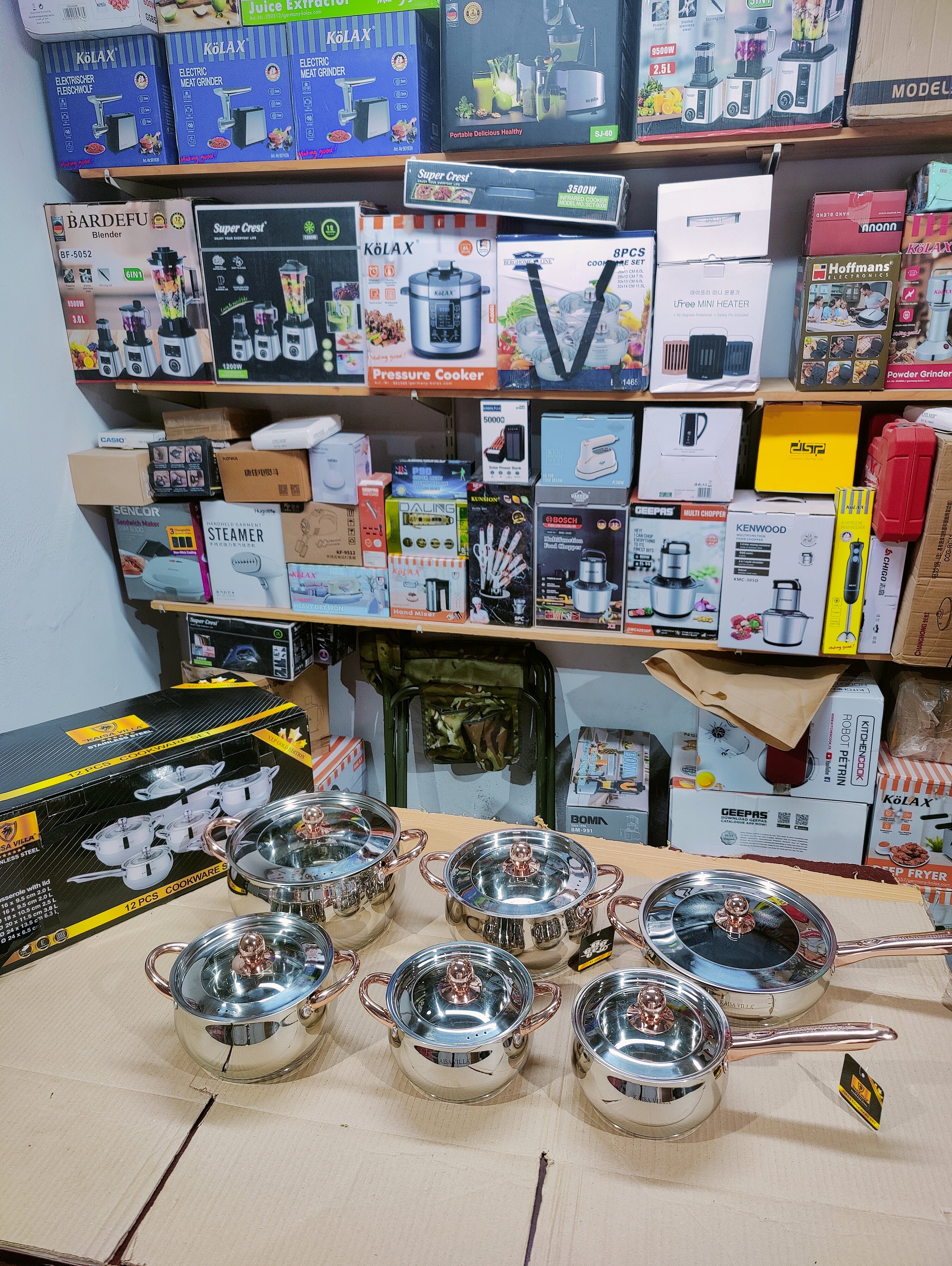 Imported kaisa Villa 12 Piece Cookware Set