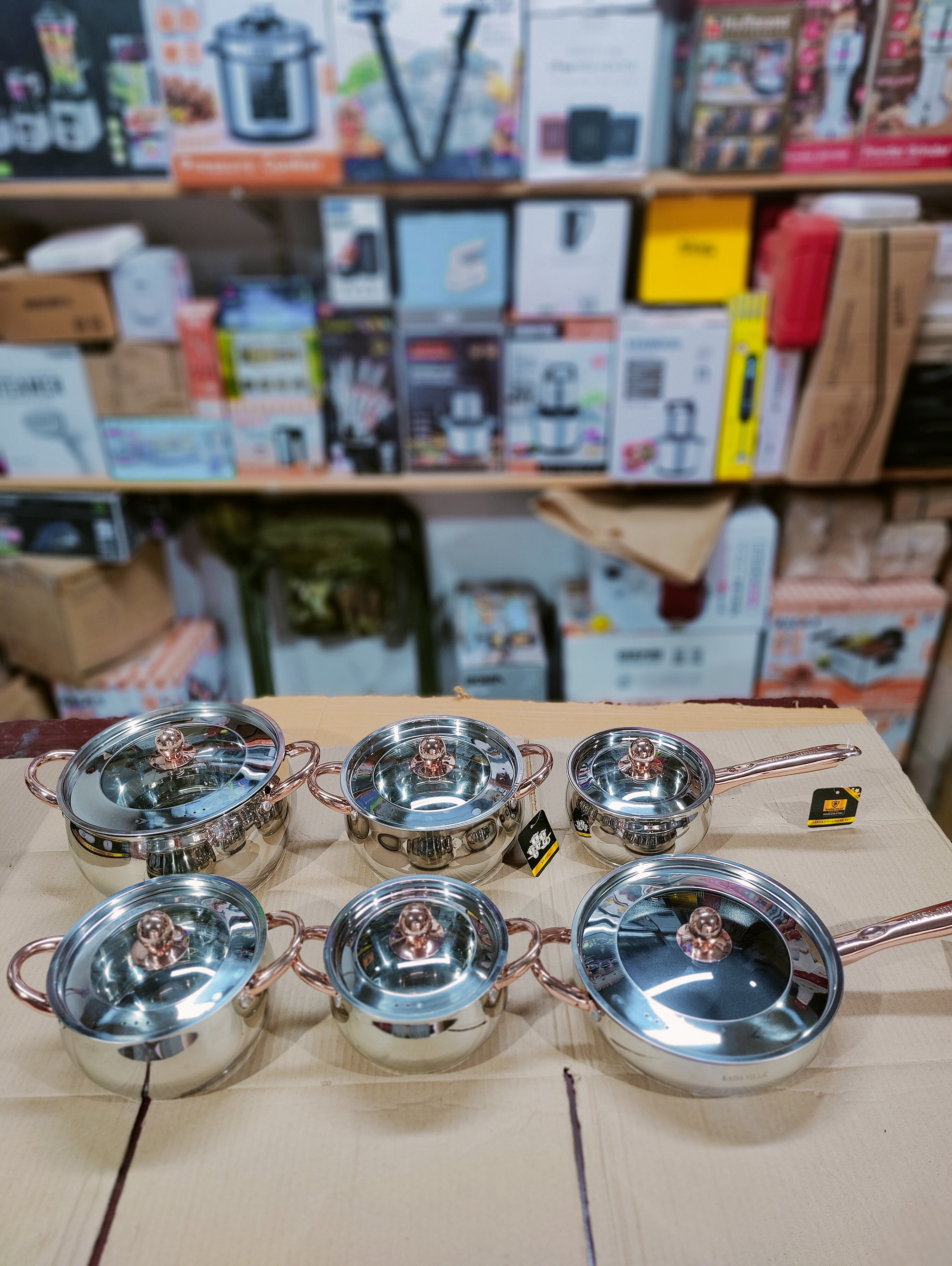 Imported kaisa Villa 12 Piece Cookware Set