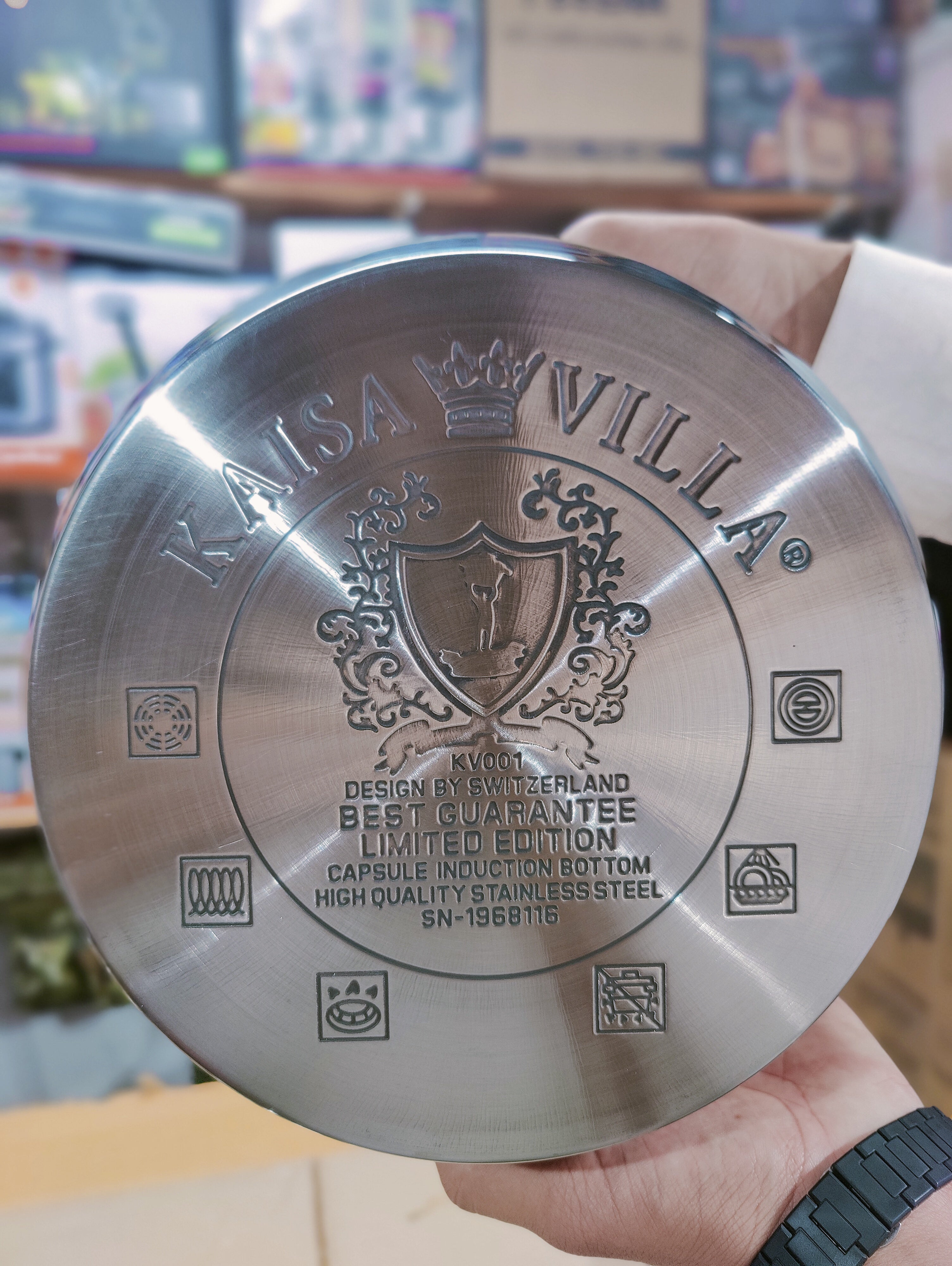 Imported kaisa Villa 12 Piece Cookware Set