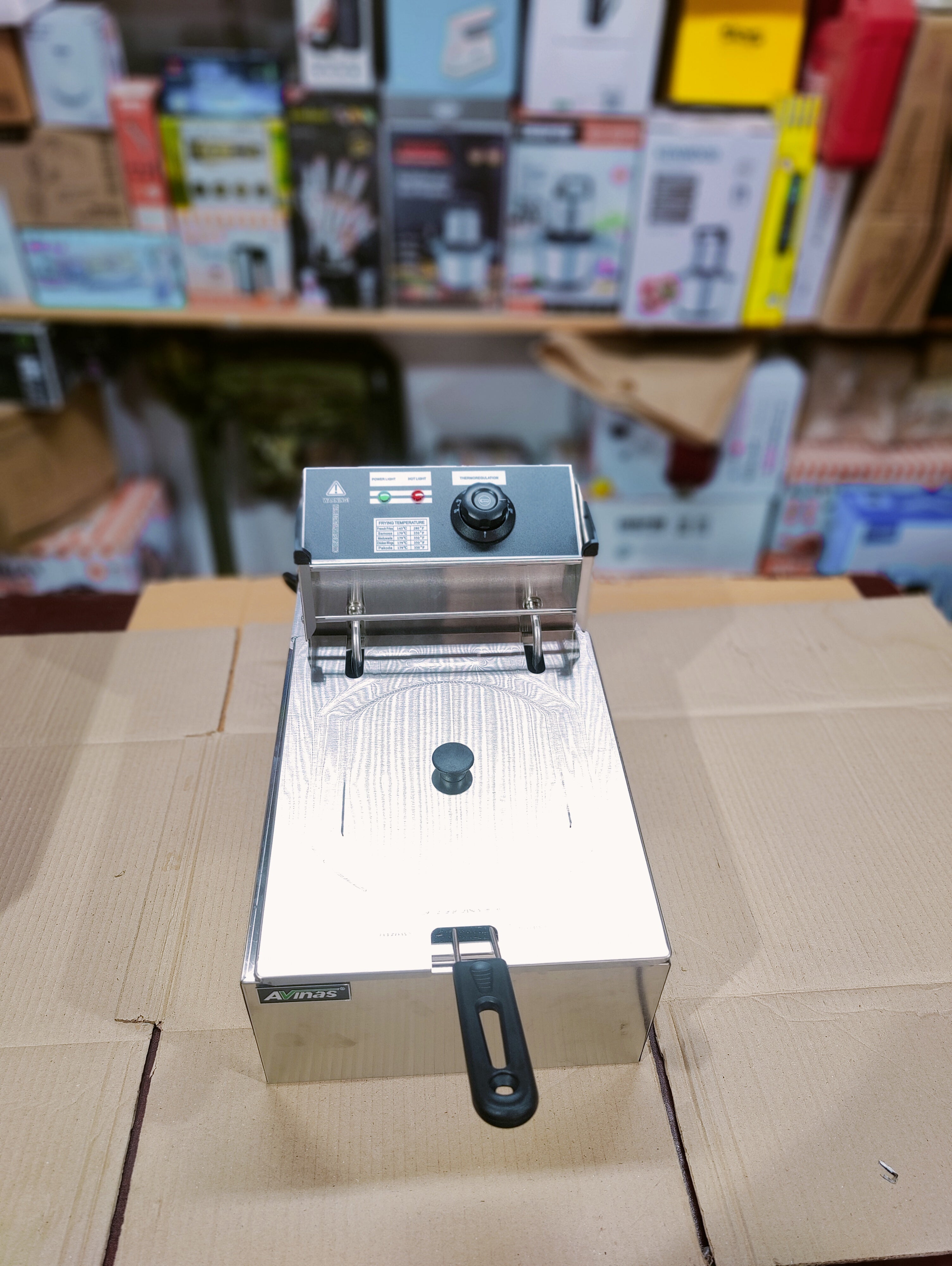 Avinas 6.8L Electric Deep Fryer