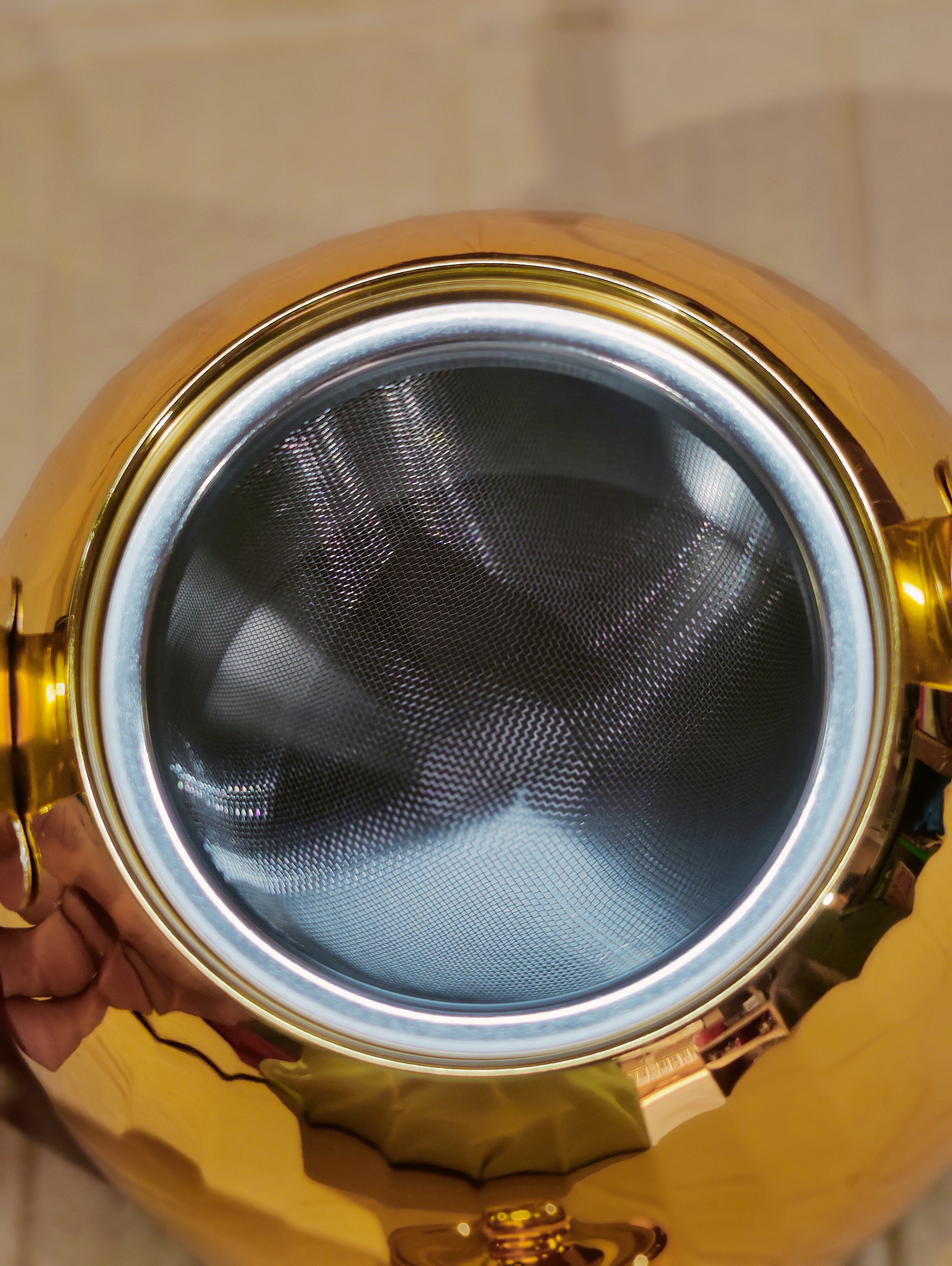 Vicalina Golden Stainless Steel Tea Kettle – 2L & 3L